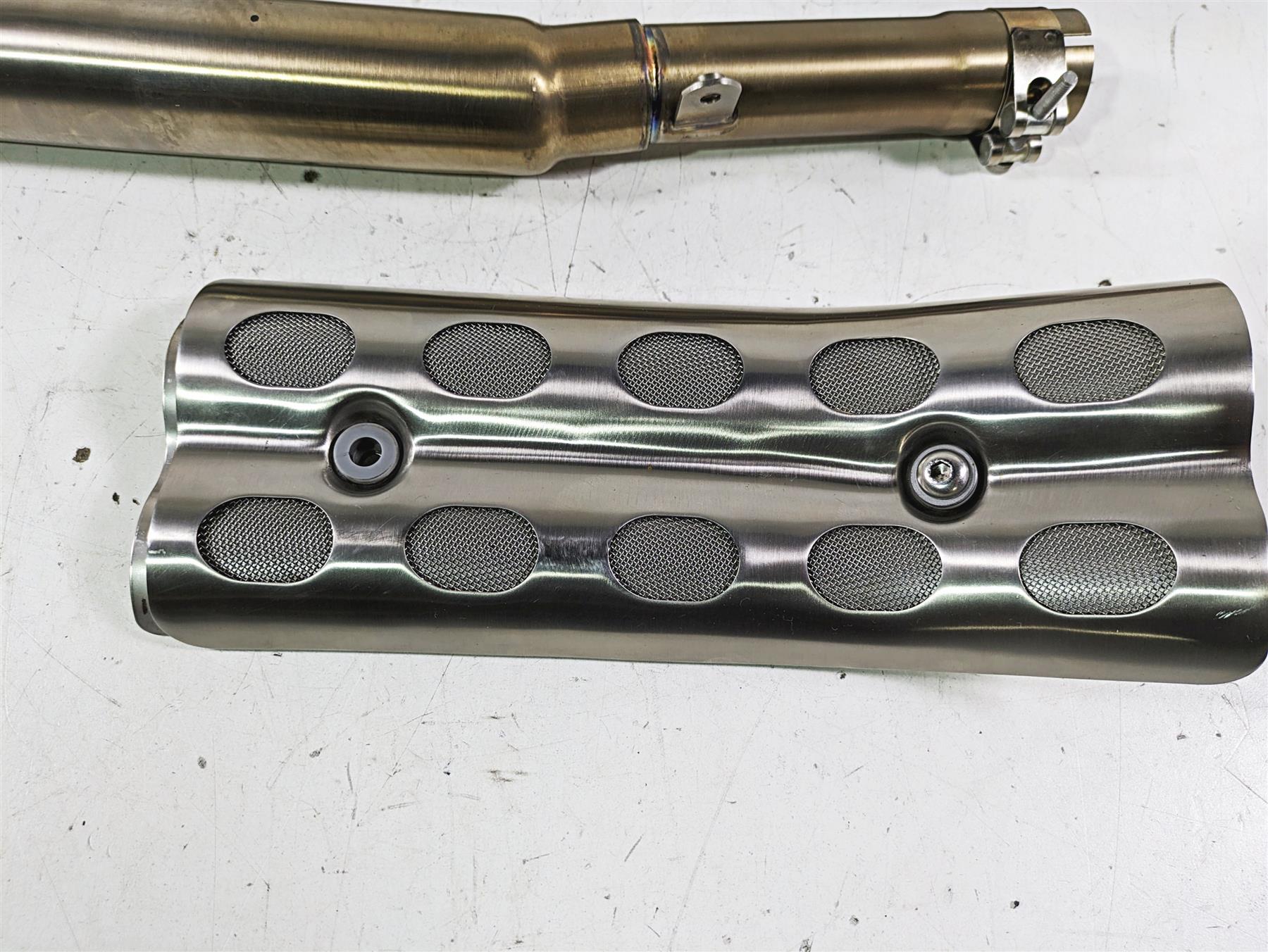 2020 Triumph Street Scrambler 900 British Customs Shotgun Pipes BC902-029-BR - Image 5