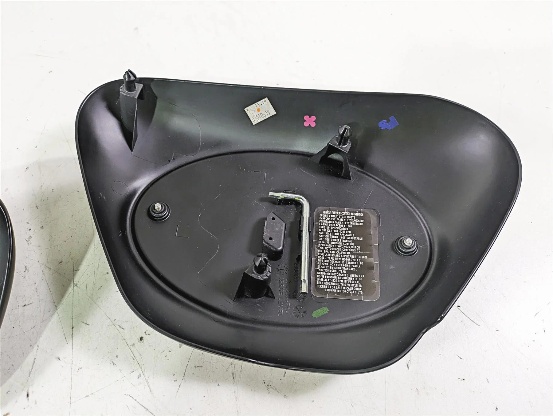 2020 Triumph Street Scrambler 900 Left Right Side Cover Fairing Set T2314107 - Image 6
