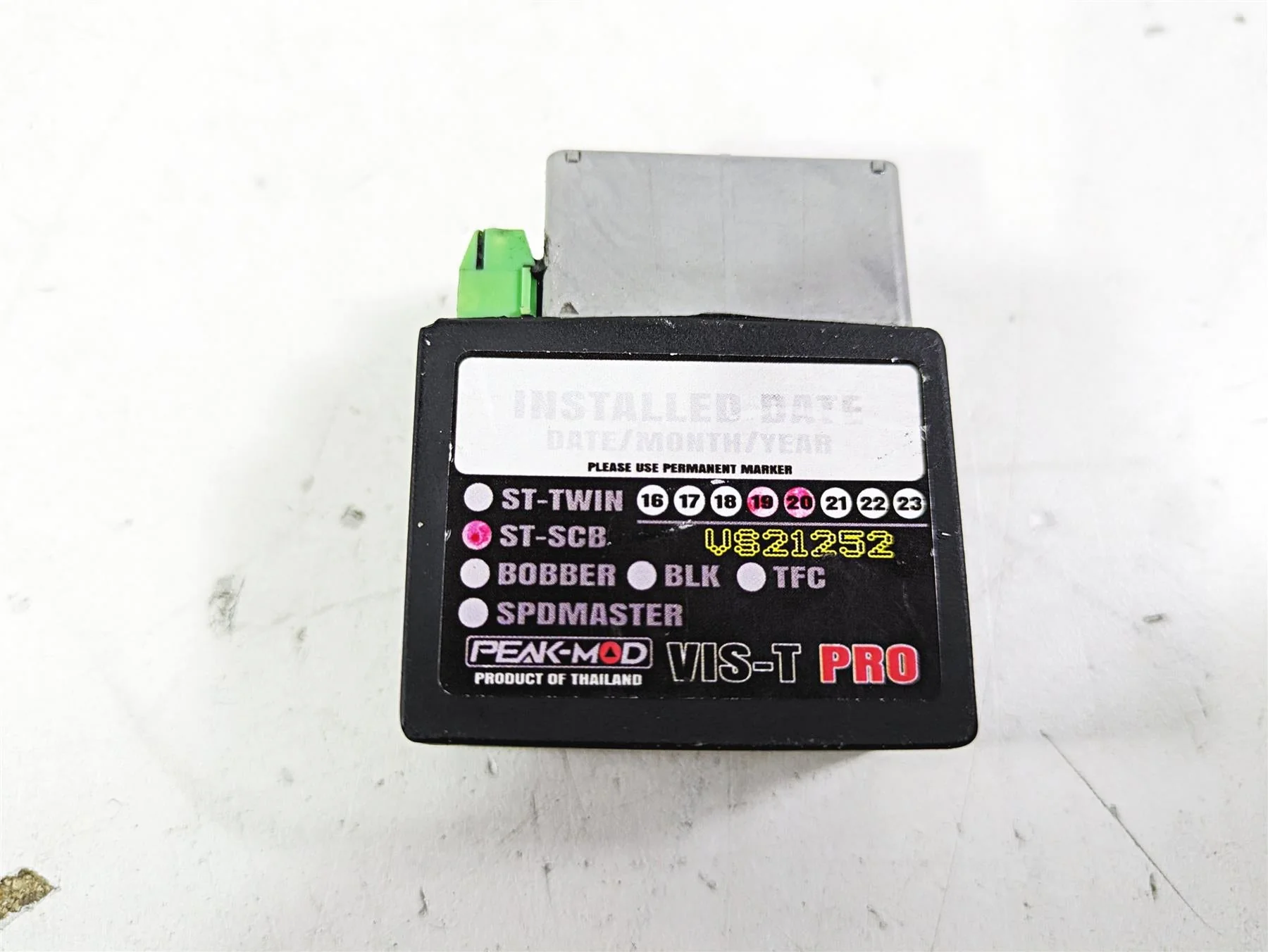 2020 Triumph Street Scrambler 900 Peak Mod Instrument Gauge Module  211257666.3 - Image 8