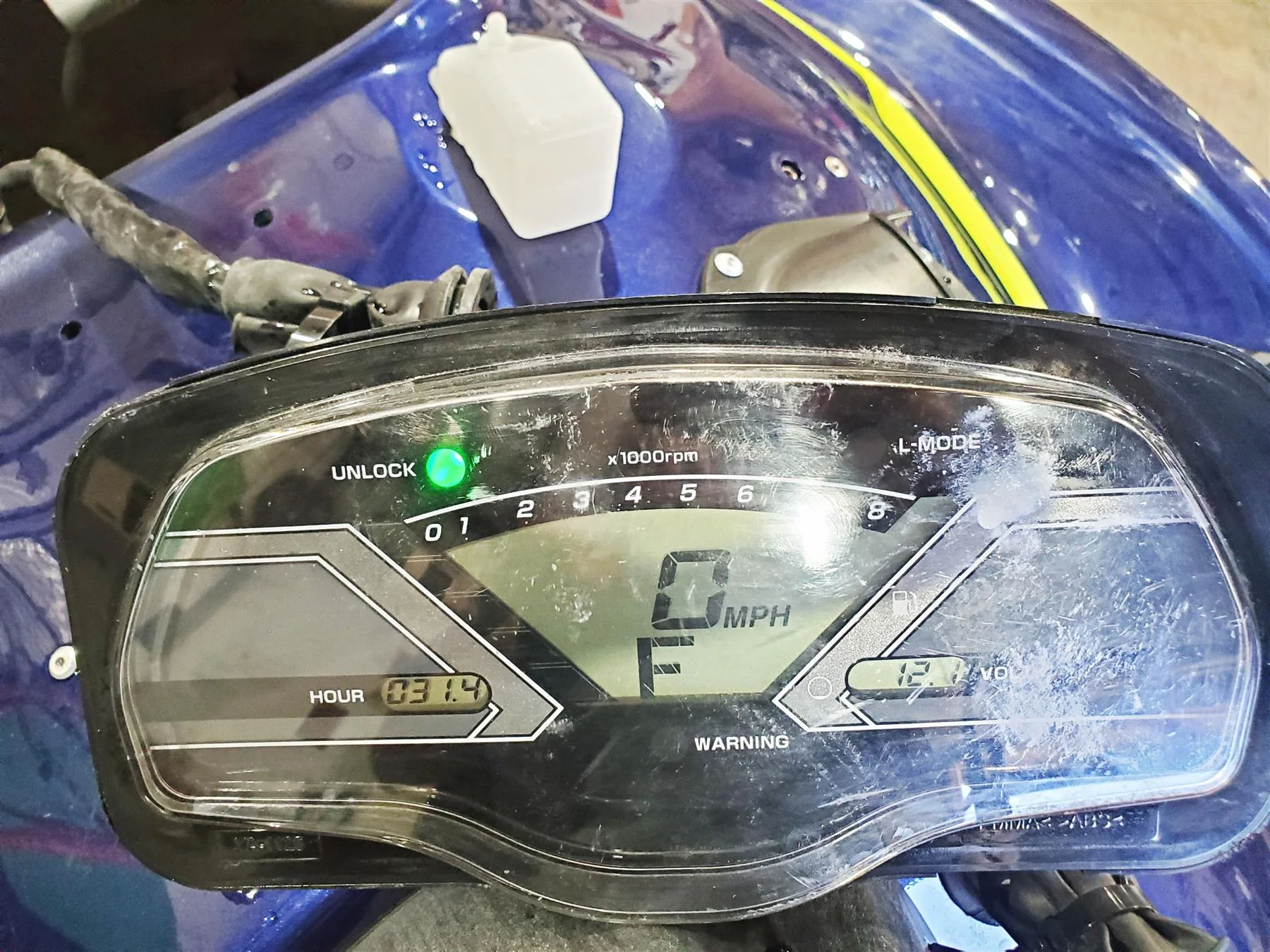 2020 Yamaha Waverunner VX1050 Deluxe Speedometer Gauges 31 hrs F2X-6820A-01-00 - Image 2