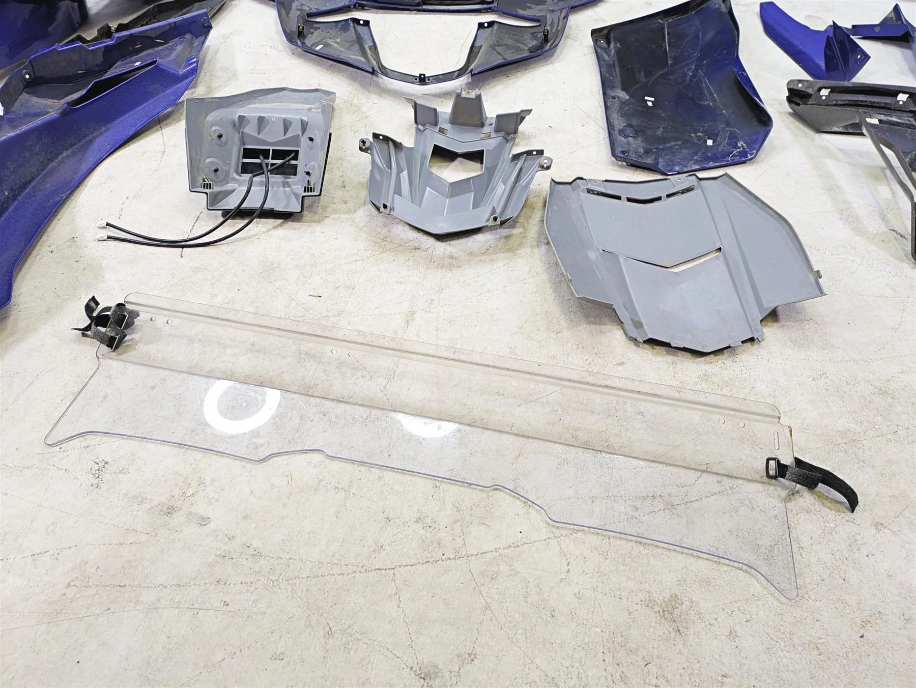 2020 Yamaha YXZ1000 R SS XTR Outer Plastic Fairing Cover Fender Hood 2HC-F1511 - Image 8