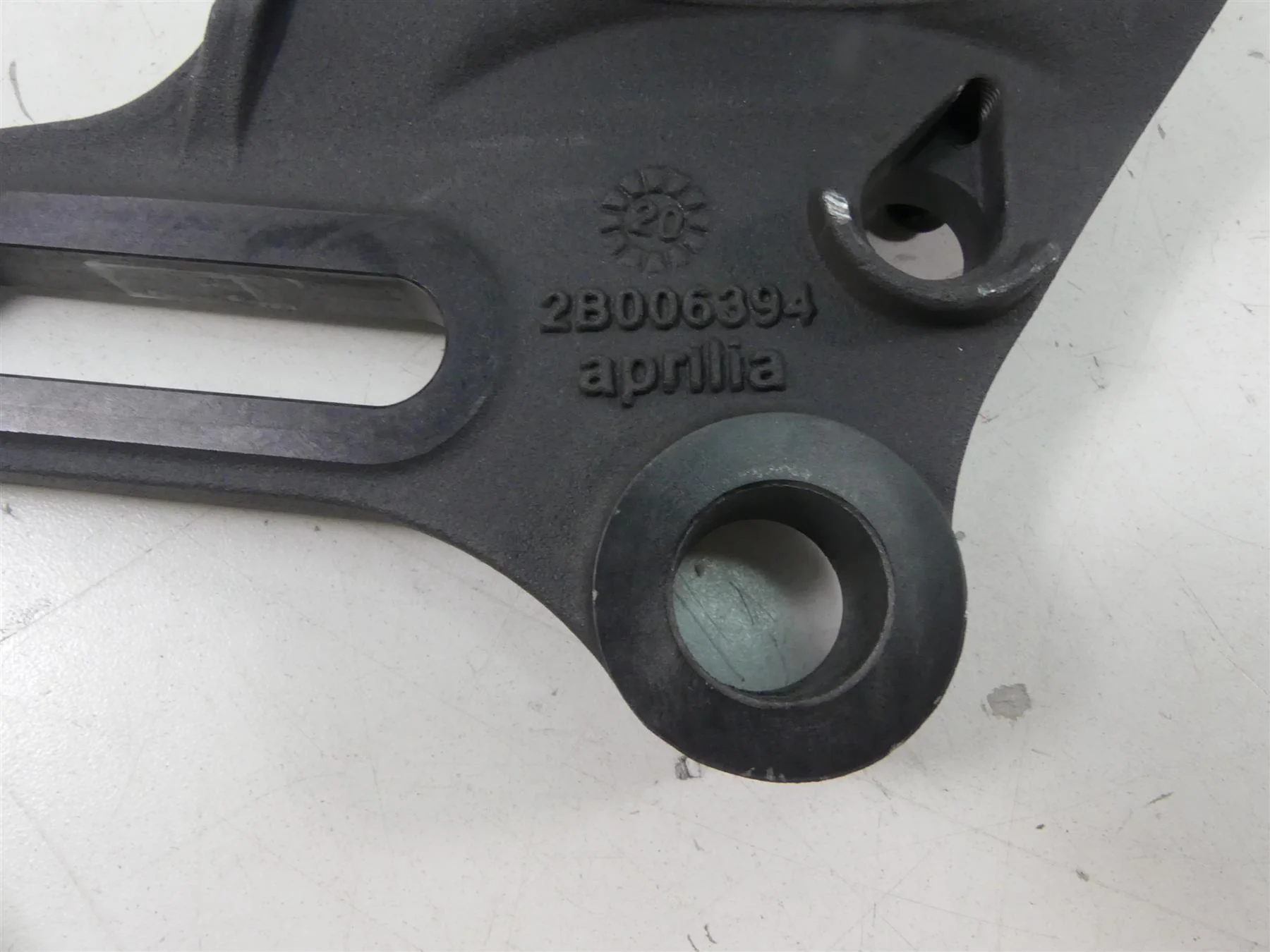 2021 Aprilia RS 660 Rear Brembo Brake Caliper & Bracket Set 2B006457 - Image 3