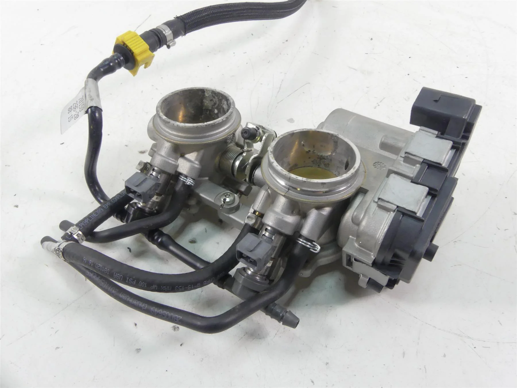 2021 Aprilia RS 660 Throttle Body Bodies Fuel Injection Injector Set 1A019430 - Image 2
