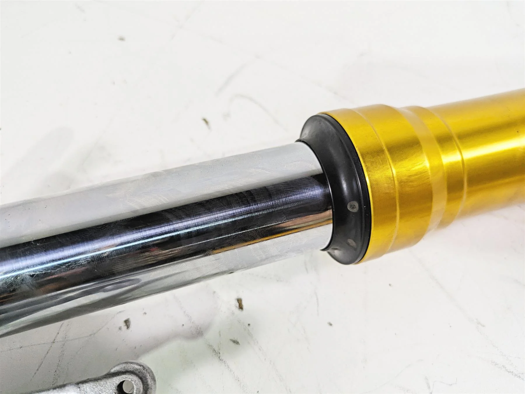2021 Aprilia RS660 Bent Front Forks Leg Set R 2B006359 L 2B006360 - Image 5