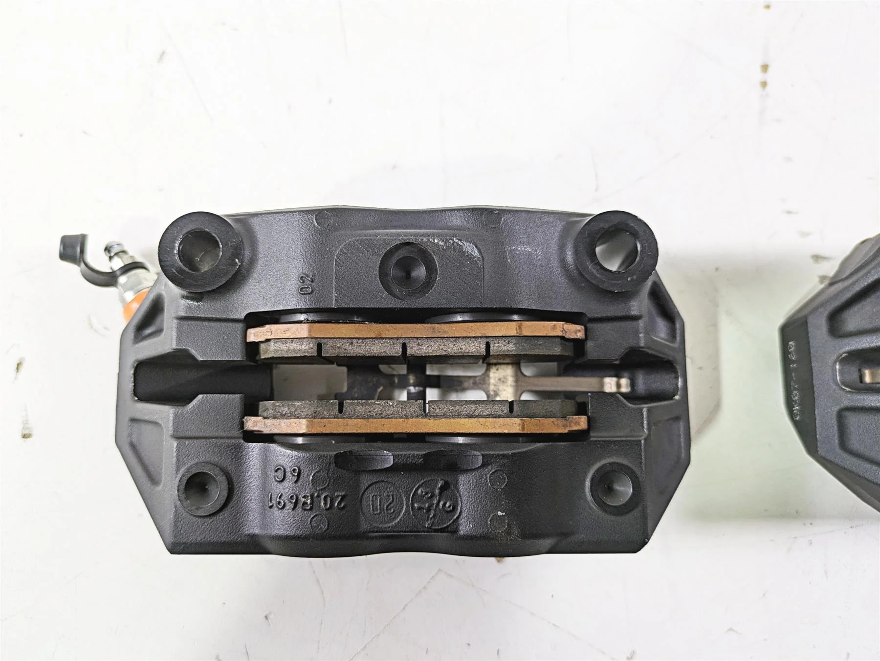 2021 Aprilia RS660 Brembo Monoblock Front Brake Caliper 100mm 2B006451 2B006452 - Image 11