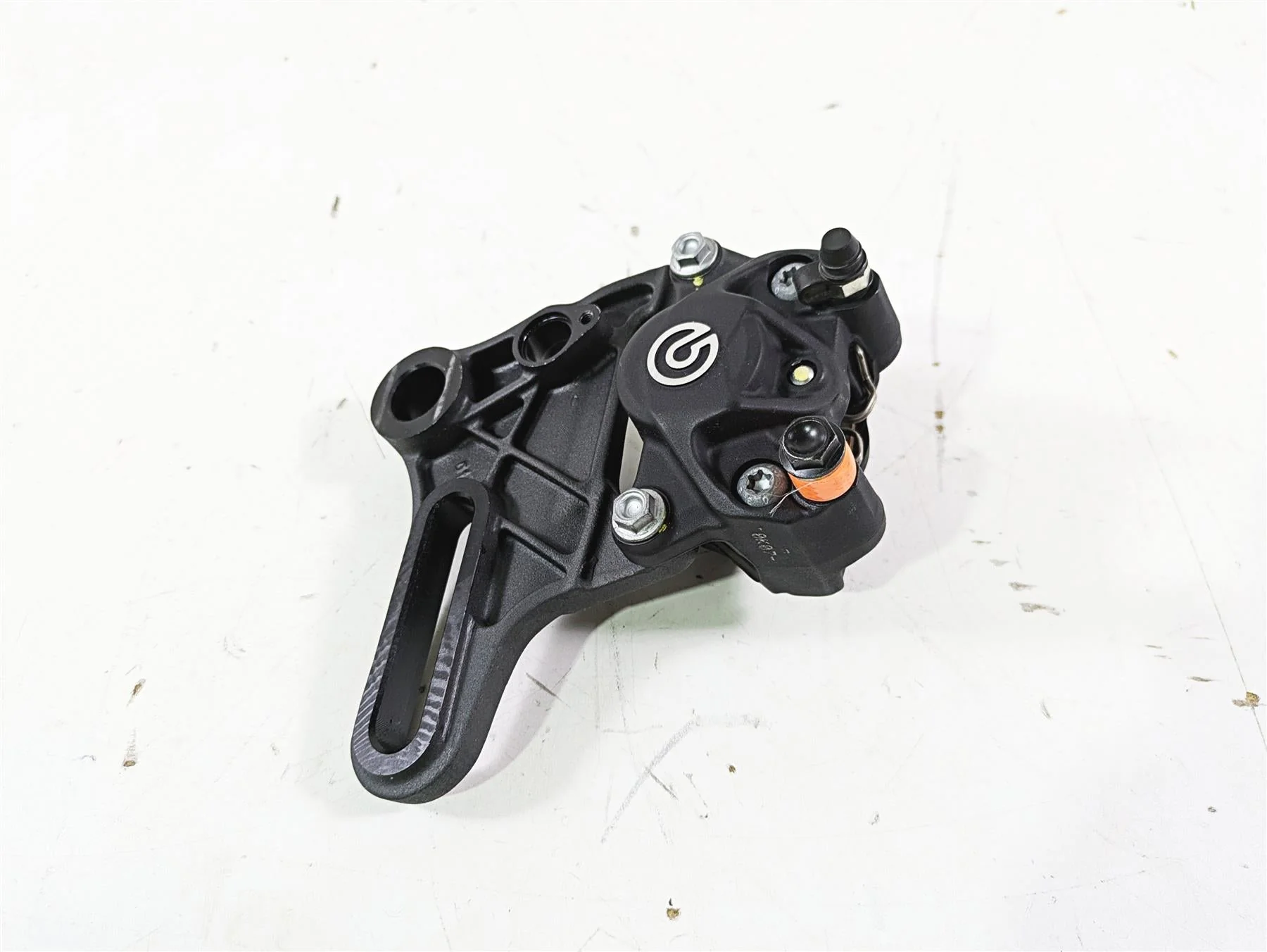 2021 Aprilia RS660 Brembo Rear Brake Caliper & Bracket 2B006457 - Image 3