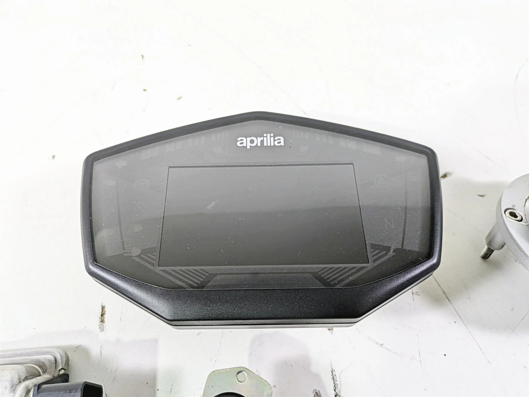 2021 Aprilia RS660 Cdi Ecm Speedo Ignition Switch Key Set 2K 2D000554 CM301806 - Image 6