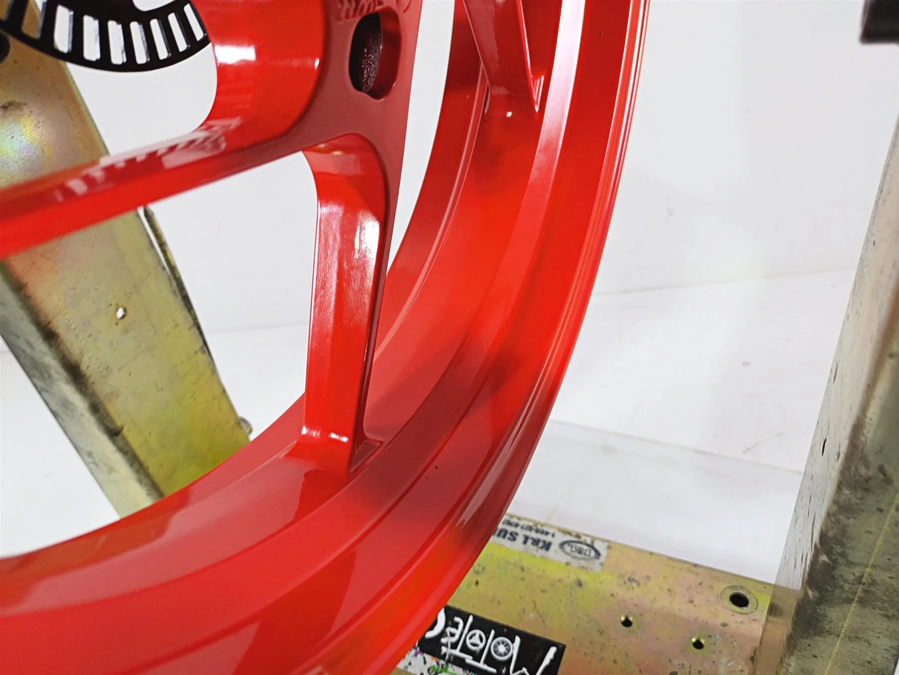 2021 Aprilia RS660 Front Wheel Rim 17x3.5 - Dent 2B005585 - Image 9