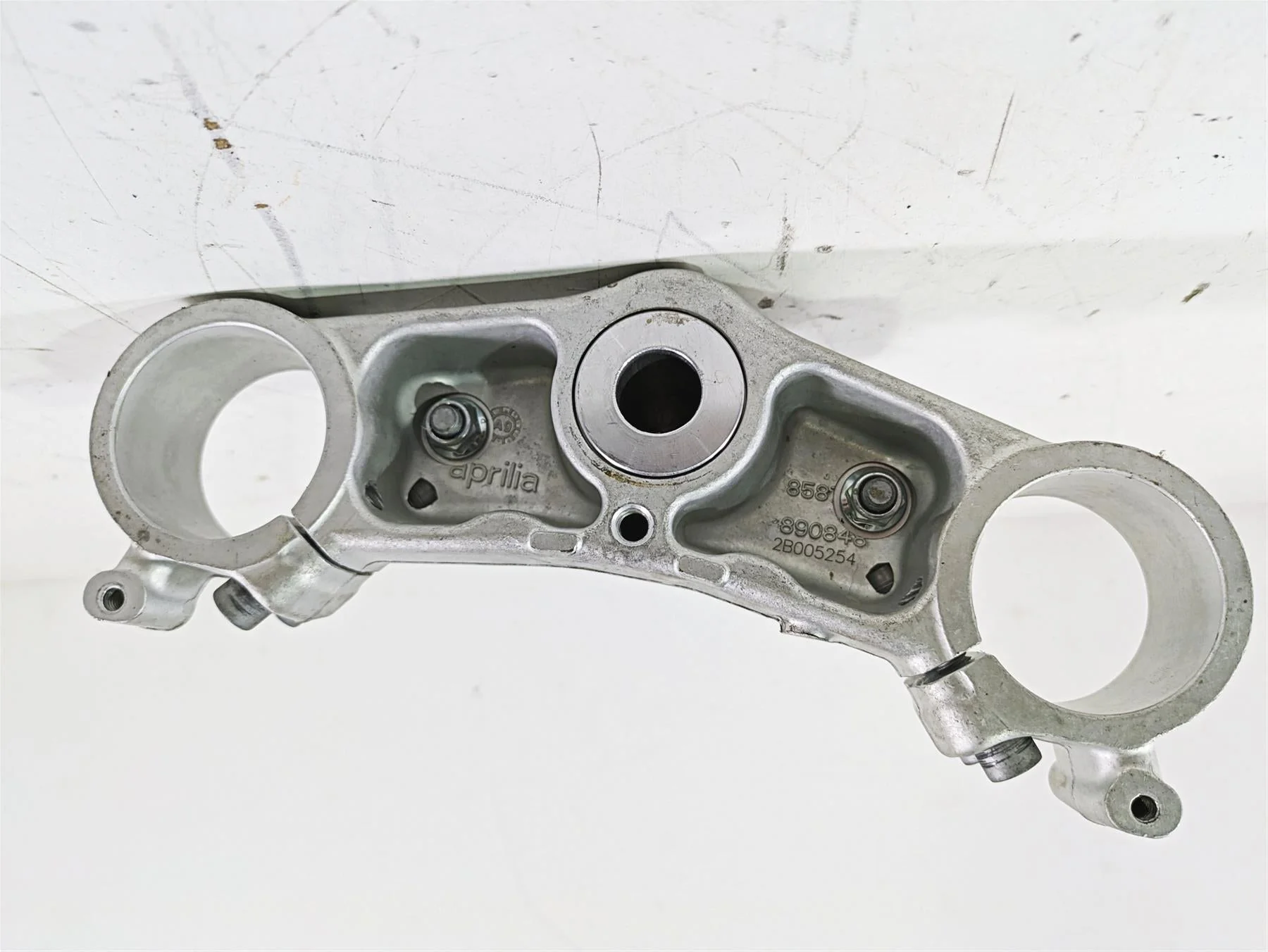 2021 Aprilia RS660 Lower Triple Tree Steering Clamp 2B005255 - Image 9