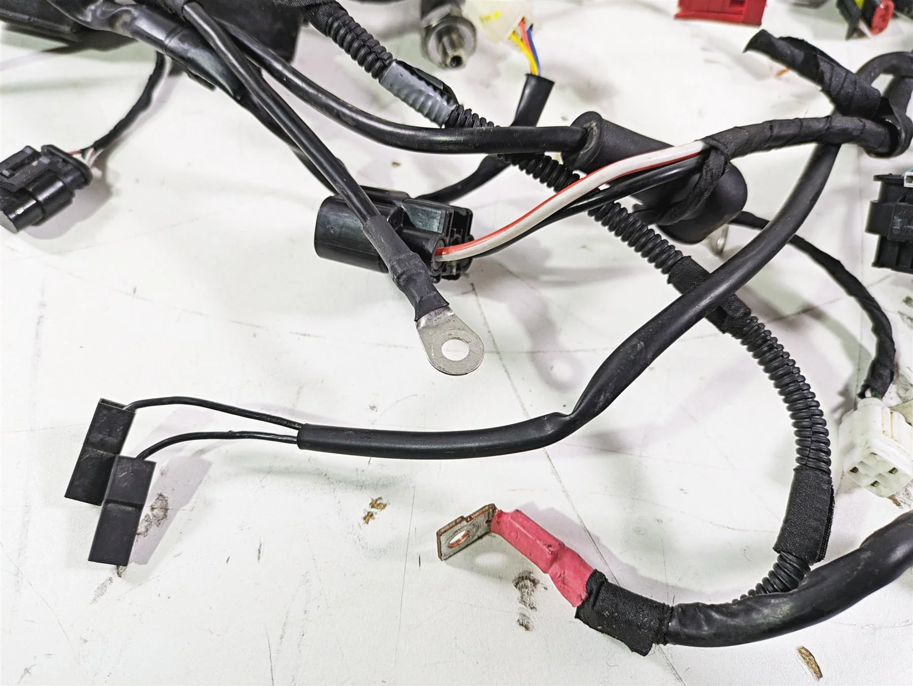 2021 Aprilia RS660 Main & Engine Wiring Harness Loom -No Cuts 2D000458 2D000459 - Image 9