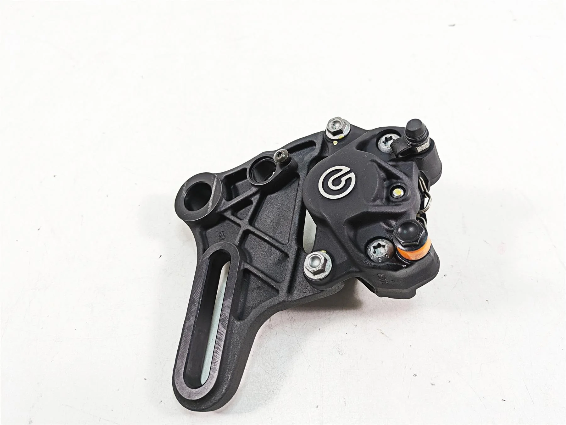 2021 Aprilia RS660 Rear Brembo Brake Caliper + Bracket 2B006457 - Image 3