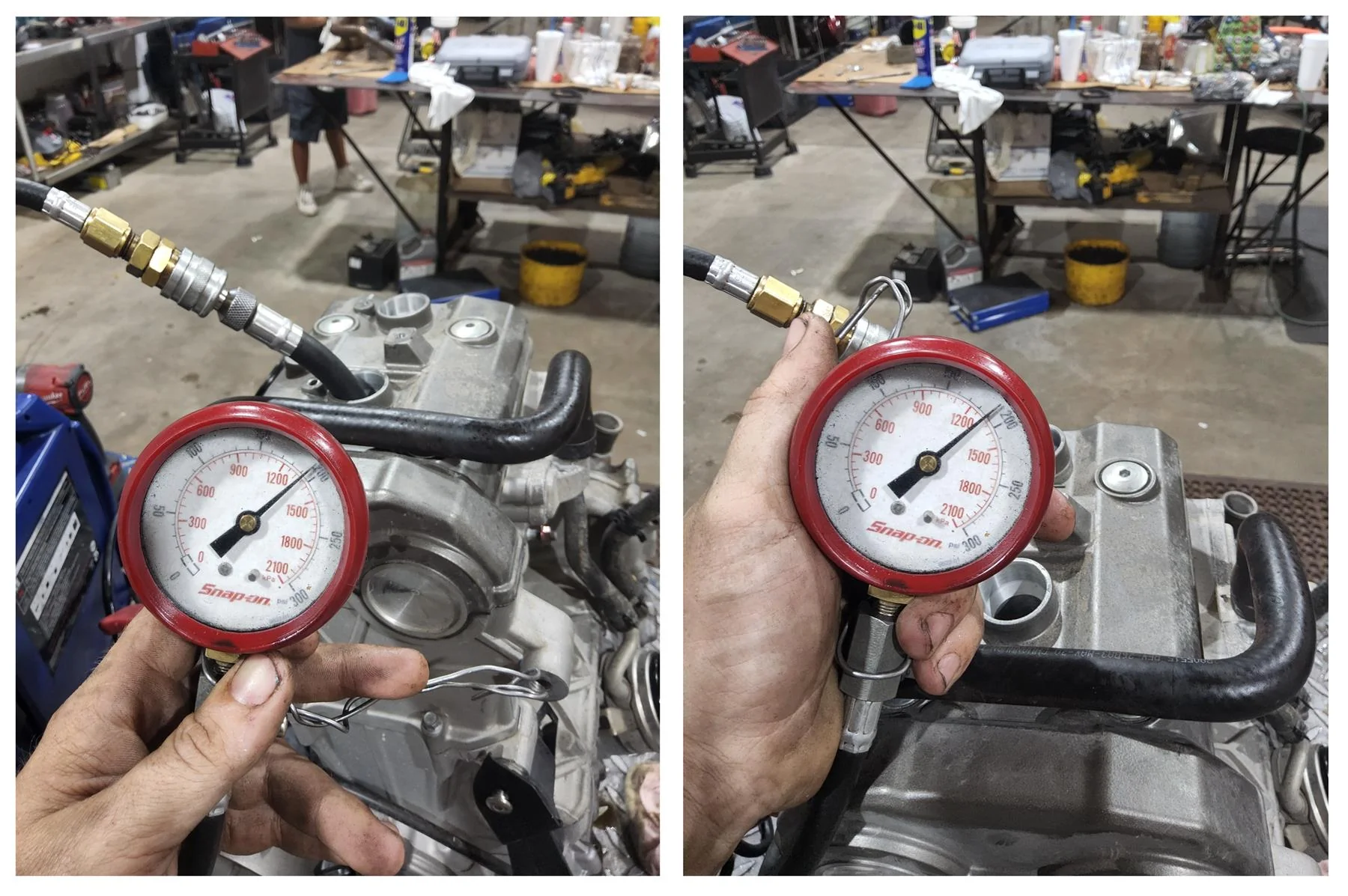 2021 Aprilia RS660 Running Engine Motor 2K -Video -BROKE MOUNT CM2966115 - Image 2