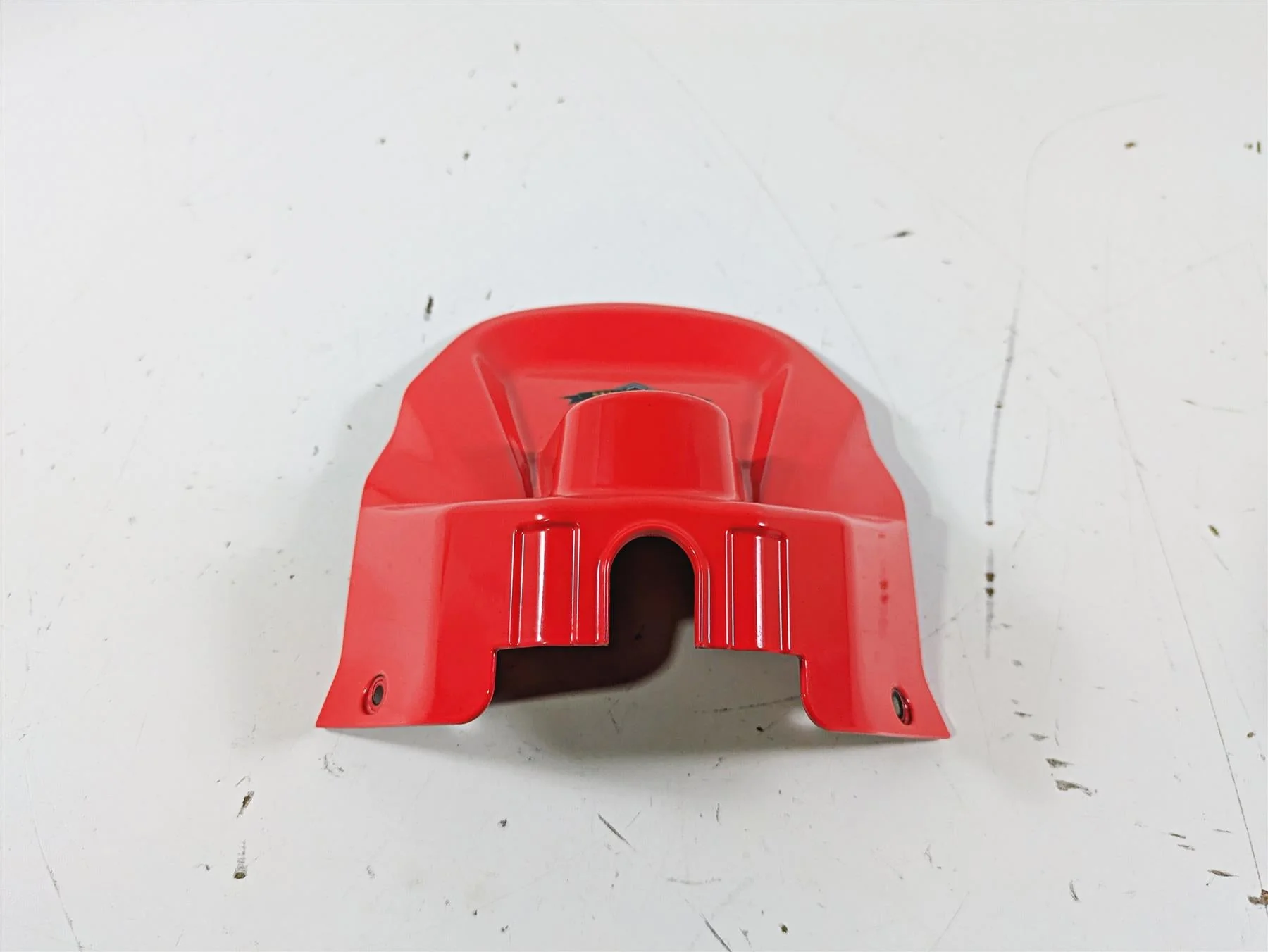 2021 Aprilia RS660 Upper Tank Red Ignition Switch Cover Fairing 2B006630 - Image 3