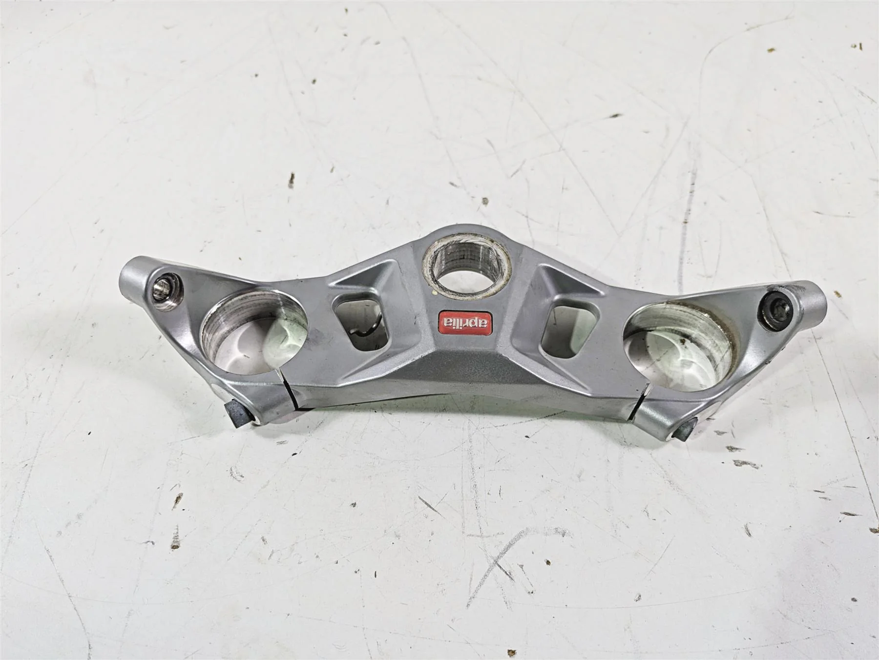 2021 Aprilia RS660 Upper Triple Tree Steering Clamp 2B005253