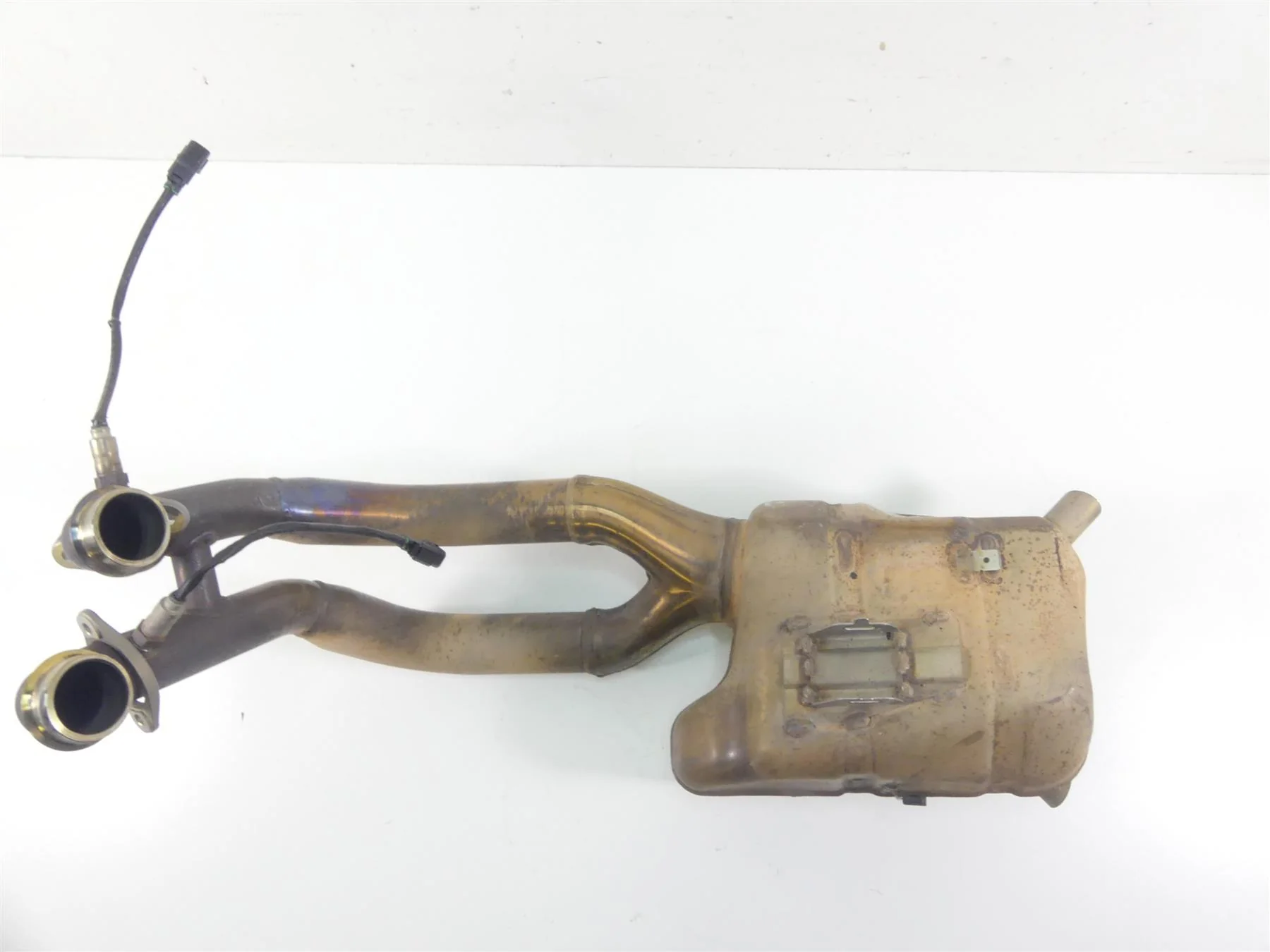2021 Aprilia Tuono 660 RS 660 Oem Exhaust Header Chamber Manifold 2B005290 - Image 8