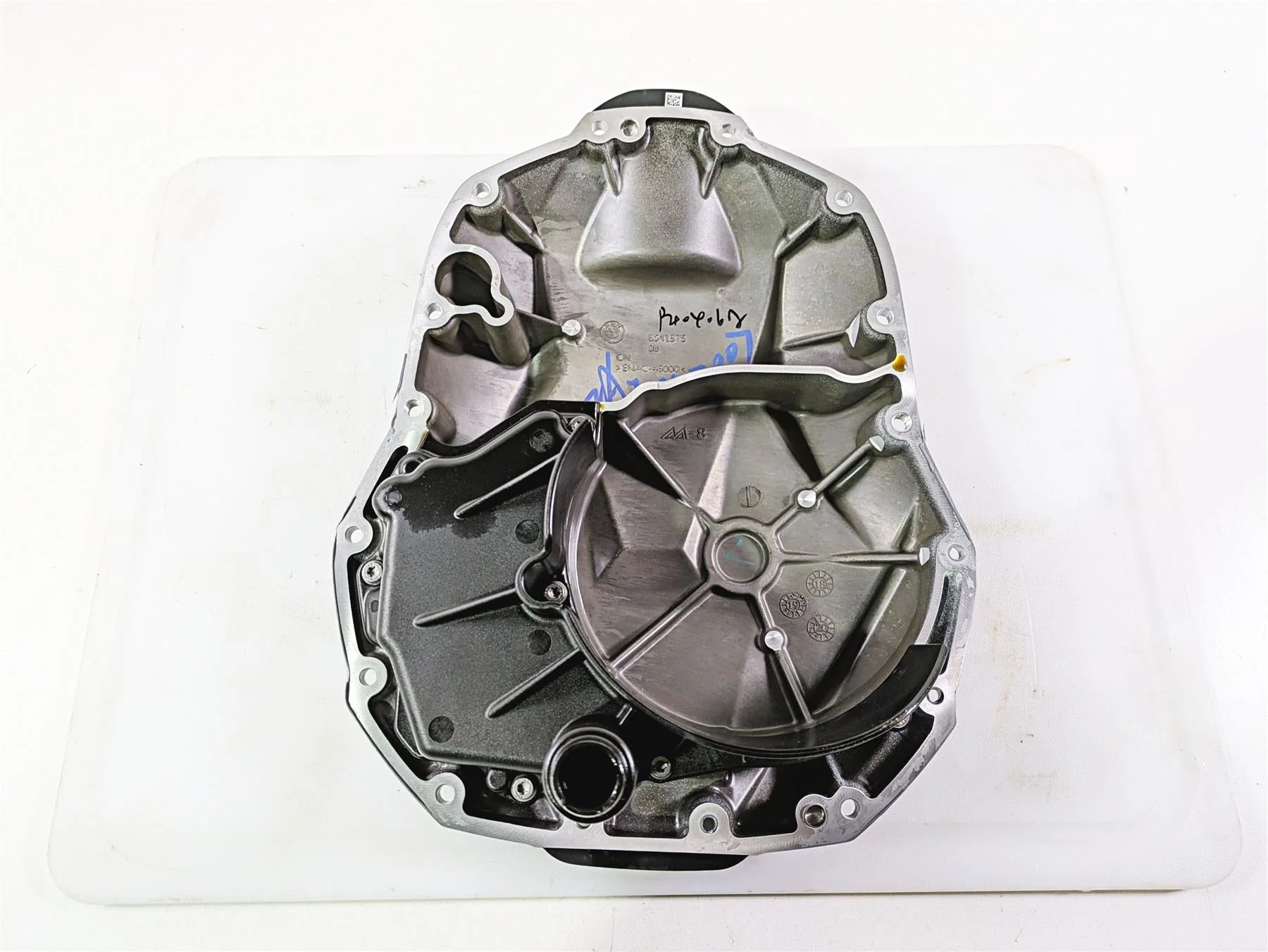 2021 BMW R1250GS K51 Adv Black Front Engine Cover Motor 11148523960 - Image 4