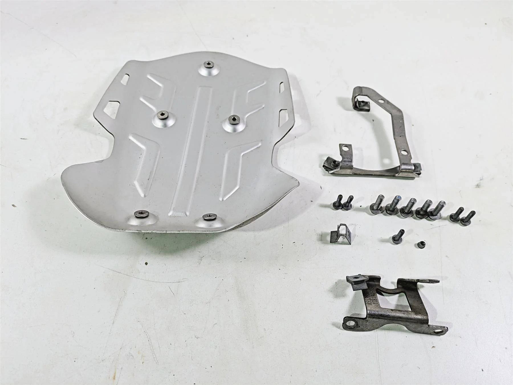 2021 BMW R1250GS K51 Adv Bottom Engine Skid Plate & Hardware Set 11848485696 - Image 12