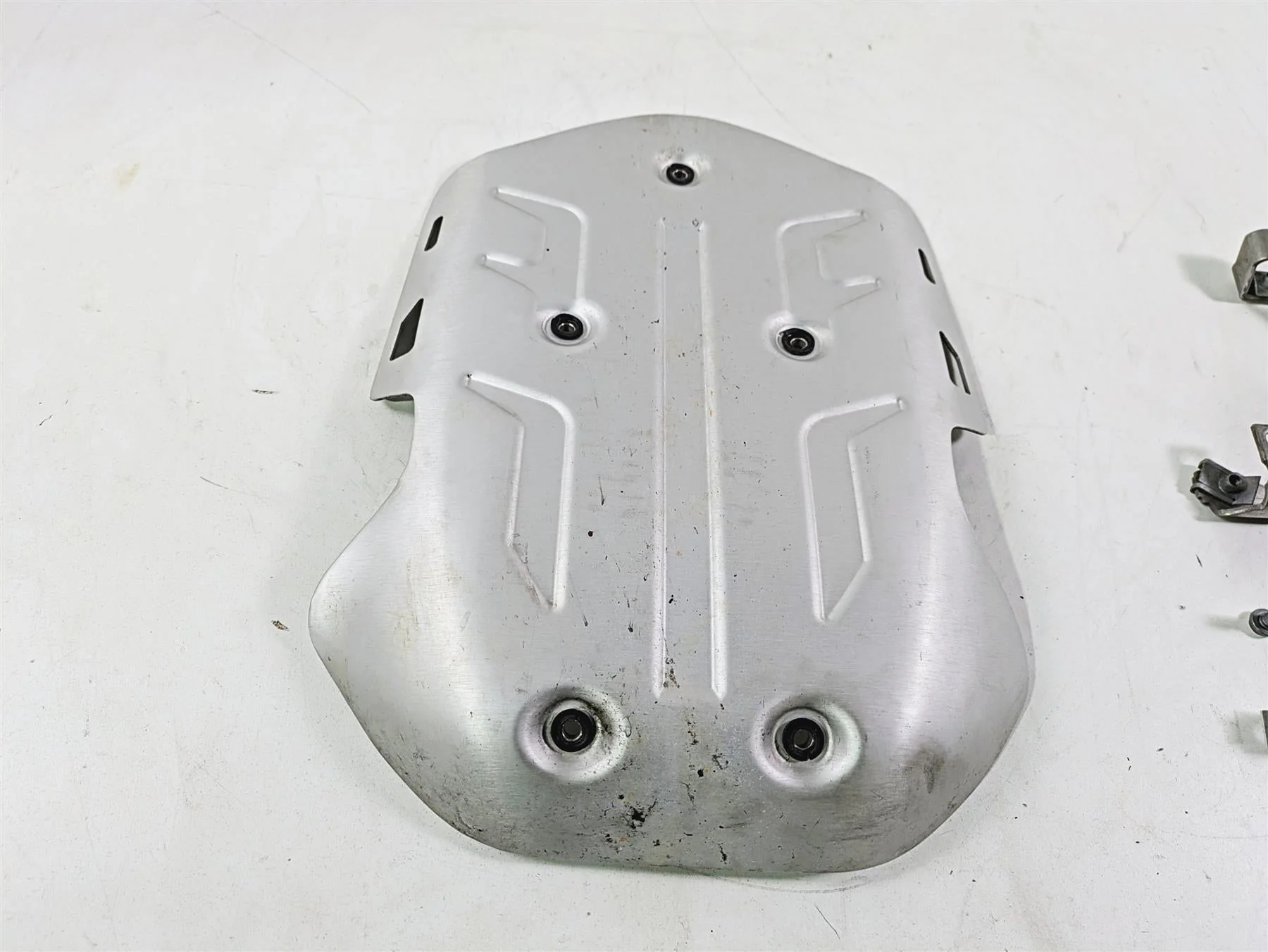 2021 BMW R1250GS K51 Adv Bottom Engine Skid Plate & Hardware Set 11848485696 - Image 8