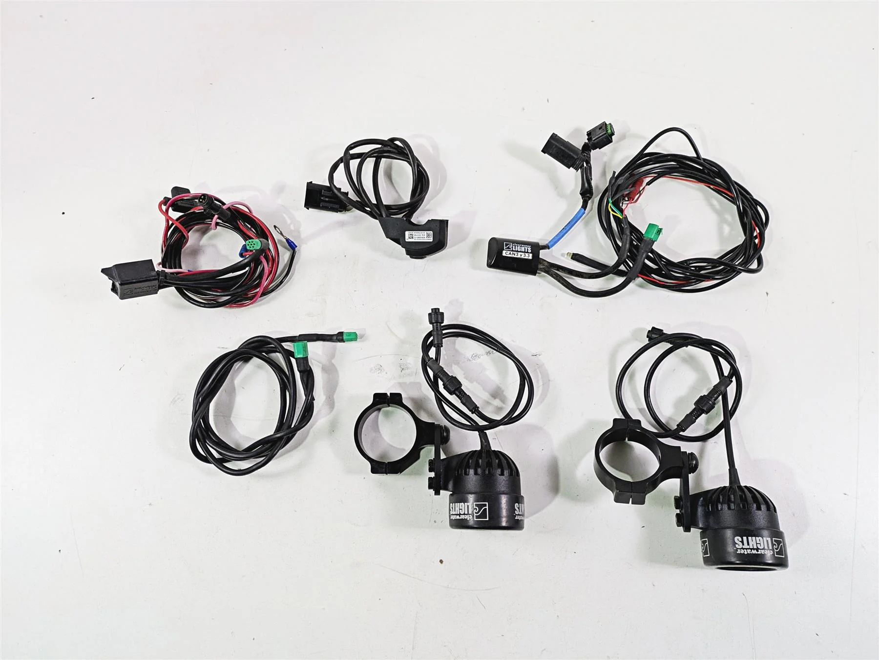 2021 BMW R1250GS K51 Adv Clearwater Auxiliary Spot Light Lamp Set - Image 3