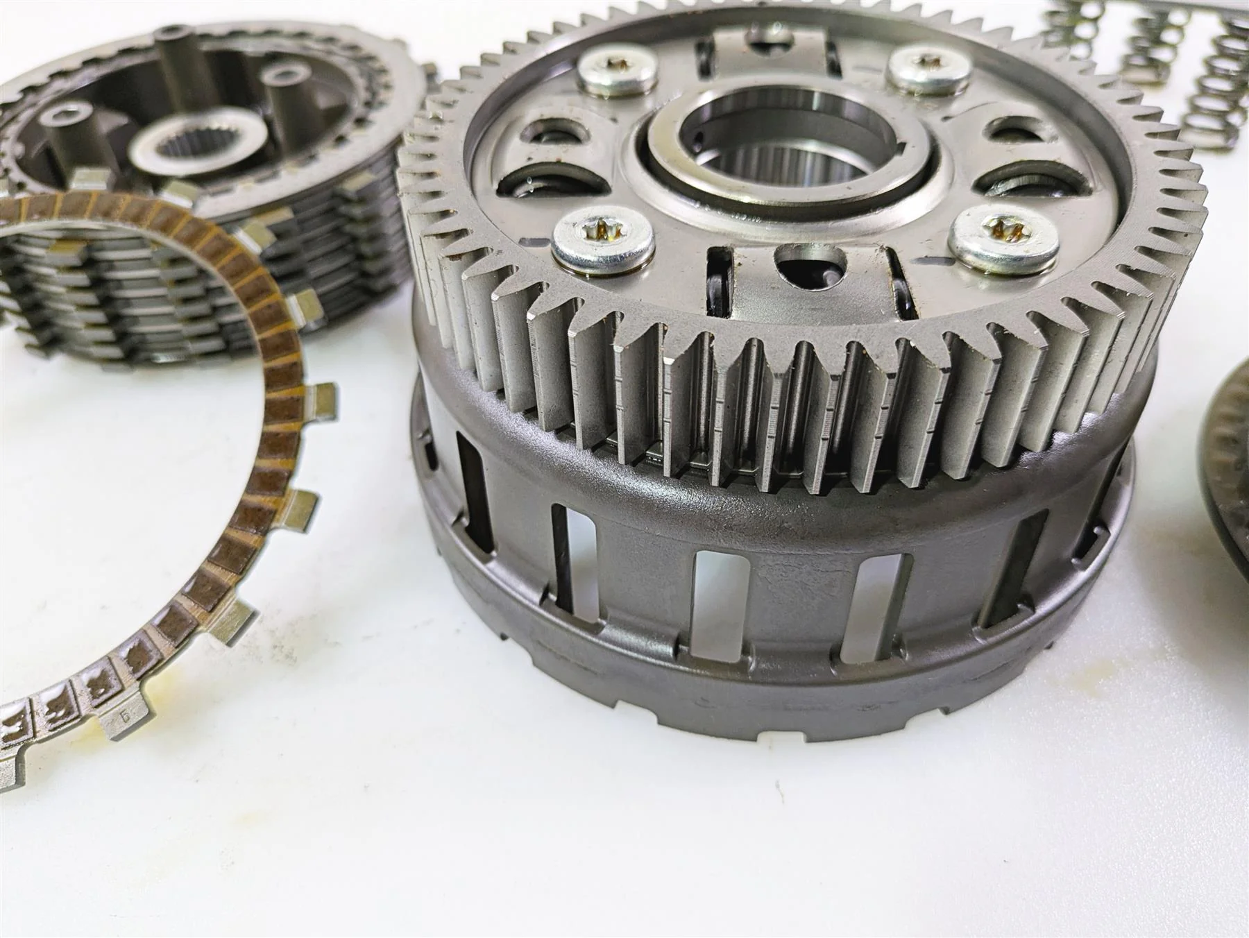 2021 BMW R1250GS K51 Adv Clutch Pack Basket Friction Disc Set 21218529450 - Image 9