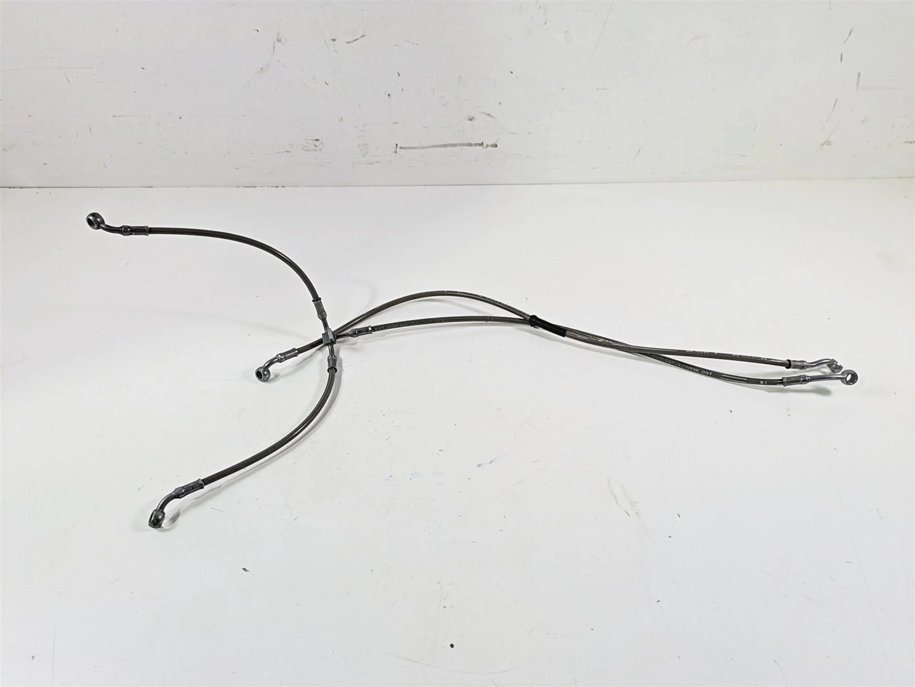 2021 BMW R1250GS K51 Adv Front Abs Brake Line Hose Set 34327717713