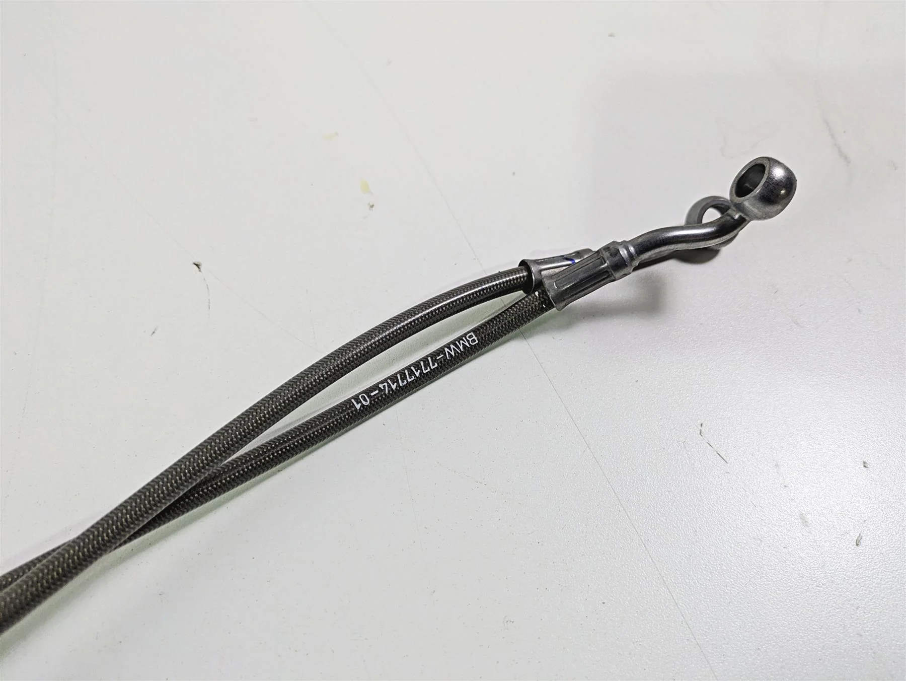 2021 BMW R1250GS K51 Adv Front Abs Brake Line Hose Set 34327717713 - Image 11