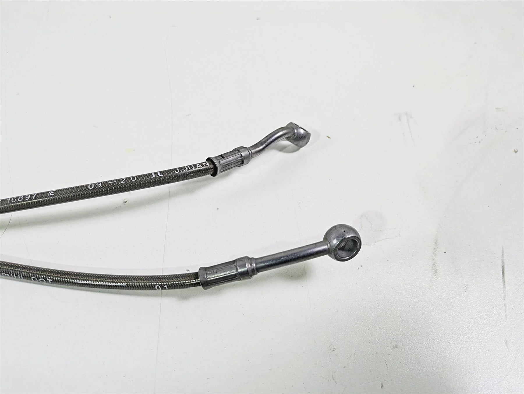 2021 BMW R1250GS K51 Adv Front Abs Brake Line Hose Set 34327717713 - Image 6