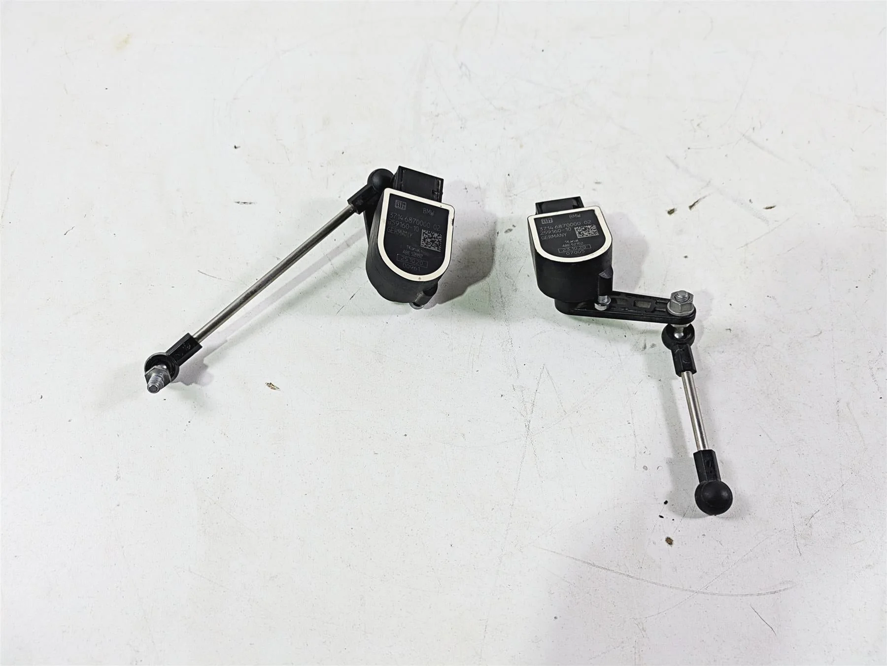 2021 BMW R1250GS K51 Adv Front Rear Bike Leveling Sensors 37146870000 - Image 10
