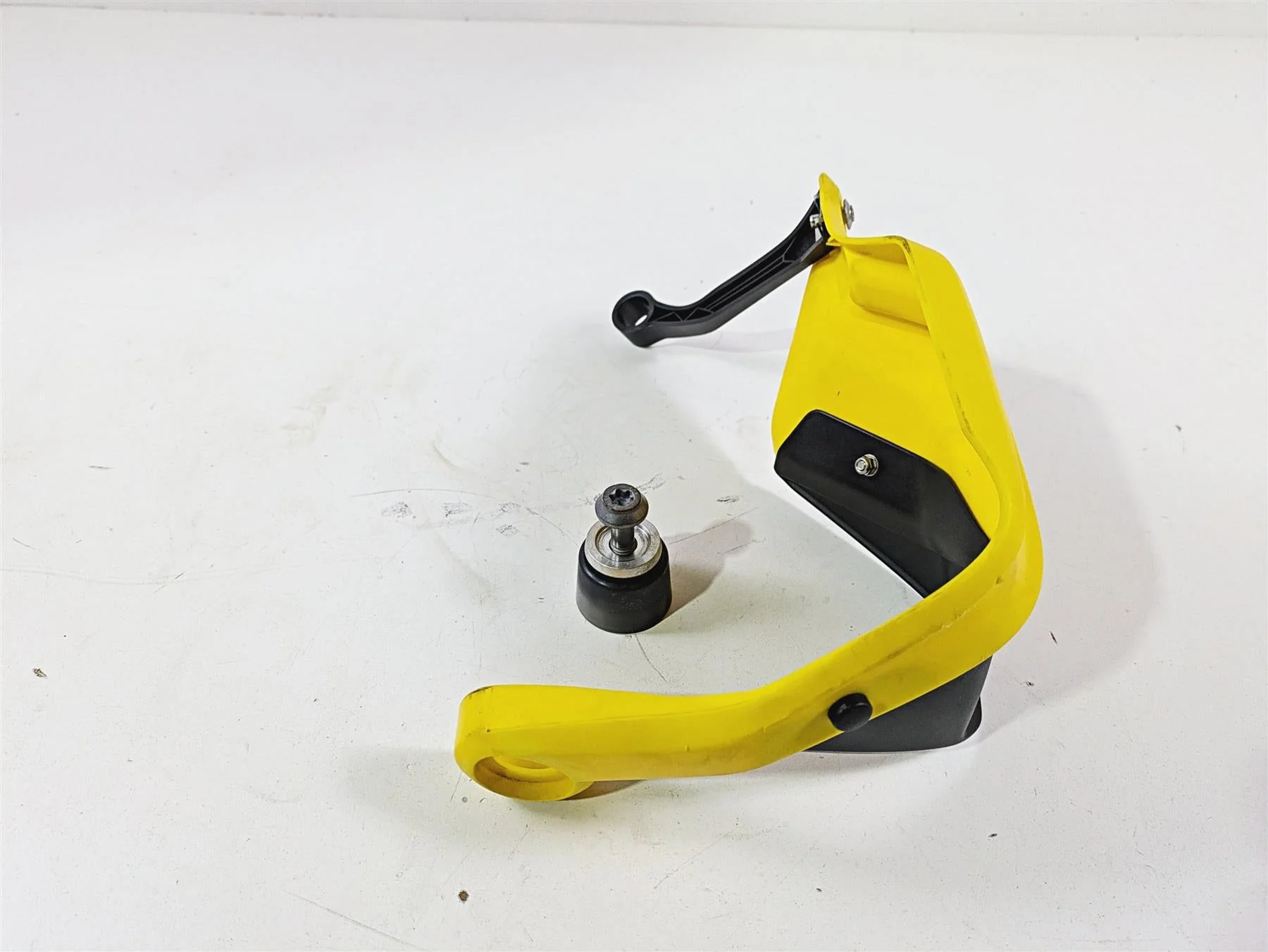 2021 BMW R1250GS K51 Adv Left Hand Protection Guard Yellow 46631541783 - Image 2