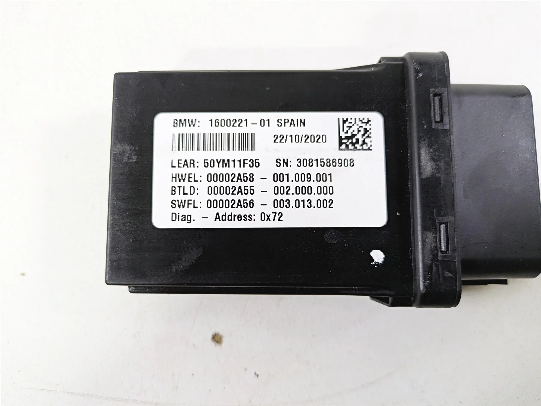 2021 BMW R1250GS K51 Adv Light Control Module Unit Box 1600221 - Image 2