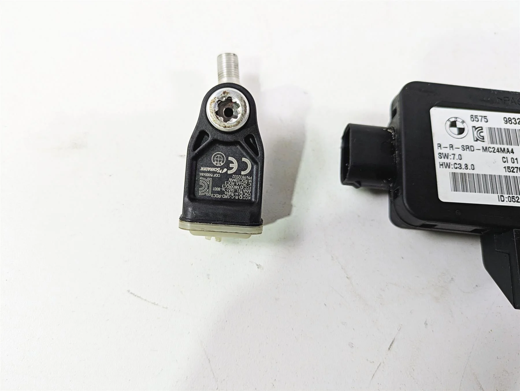 2021 BMW R1250GS K51 Adv Rdc Modul & Tire Pressure Sensor Set READ 65759832031 - Image 11