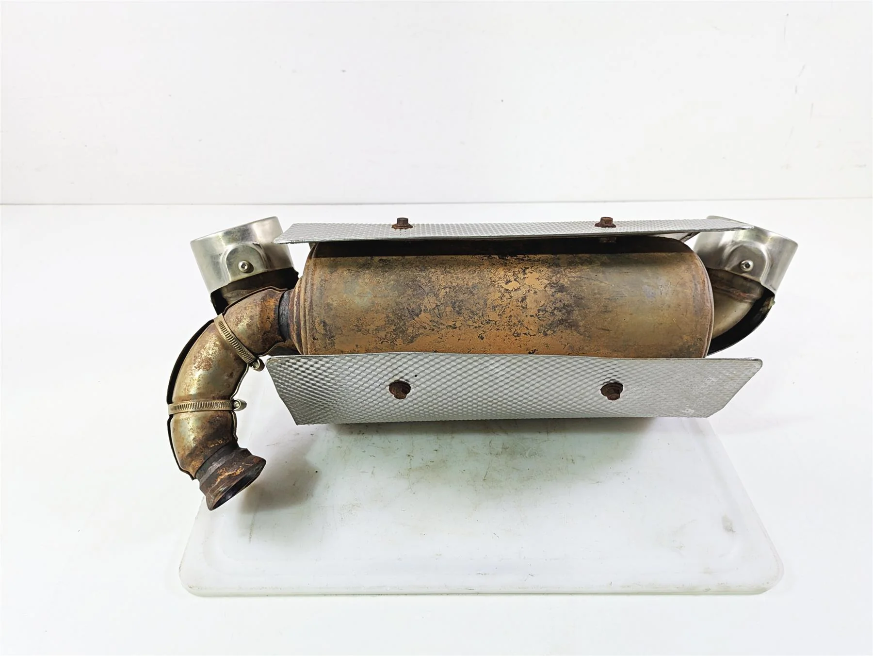2021 CFMoto Zforce 950 Sport Exhaust Pipe Muffler Silencer 5BY0-021300 - Image 3