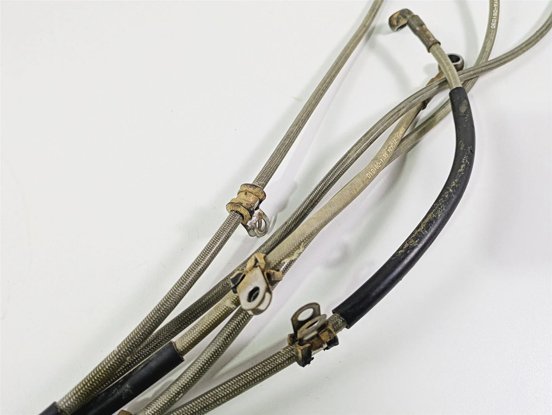 2021 CFMoto Zforce 950 Sport Front Rear Brake Line Hose Set 5BYA-081030 - Image 2