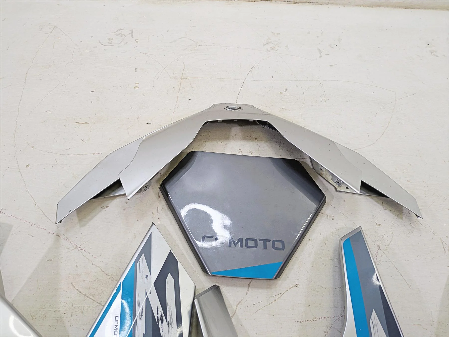 2021 CFMoto Zforce 950 Sport Outer Fairing Fender Hood Cover Set 5BY0-371006 - Image 6