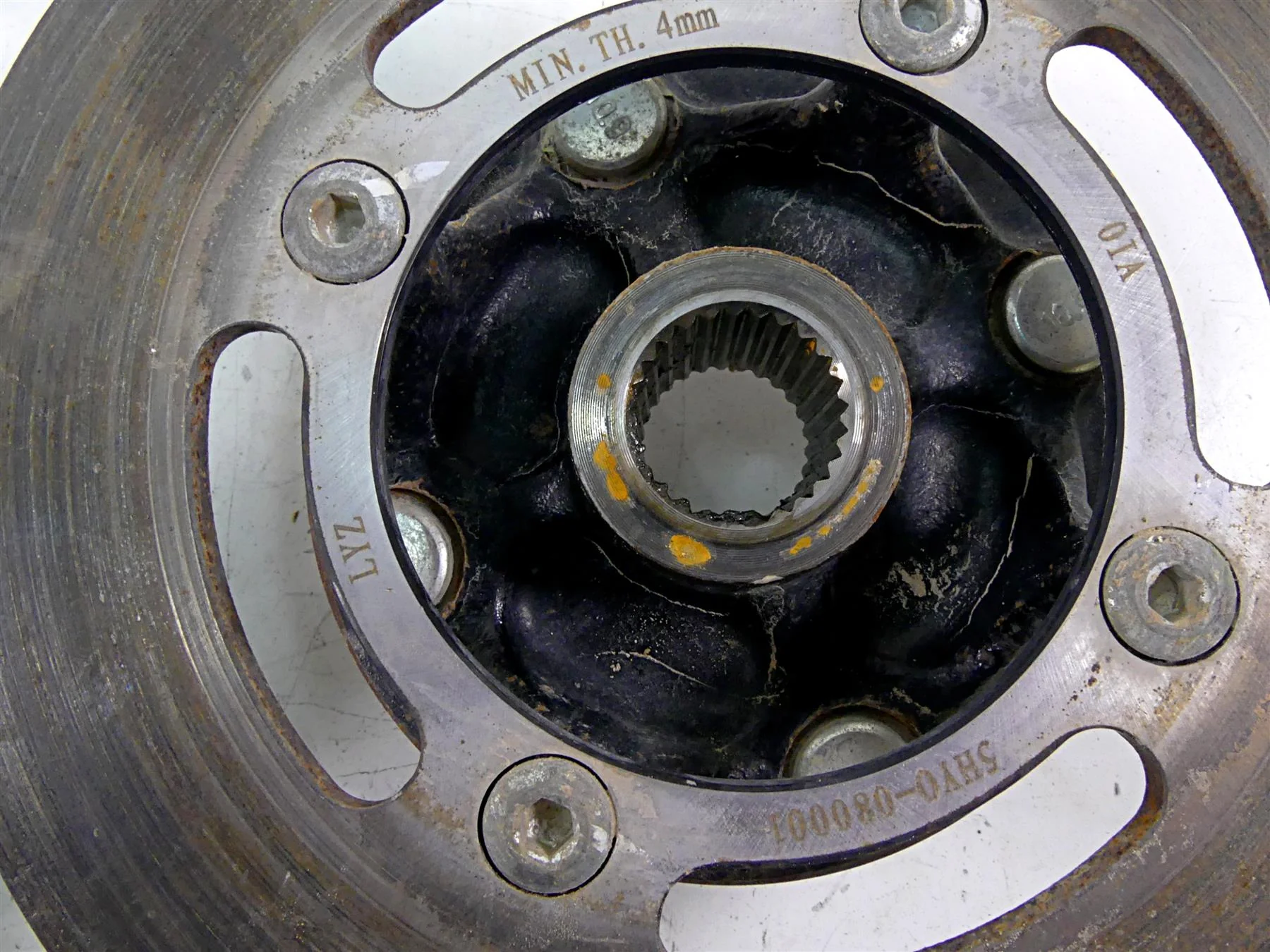 2021 CFMoto Zforce 950 Sport Rear Wheel Hub Brake Rotor Discs 5HY0-070001-00002 - Image 9