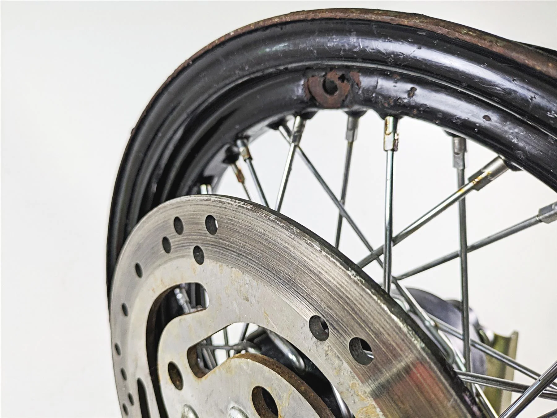 2021 Harley Softail FLSL Slim 16x3 Rear Wheel Spoke Rim - Read 55109-12 - Image 8