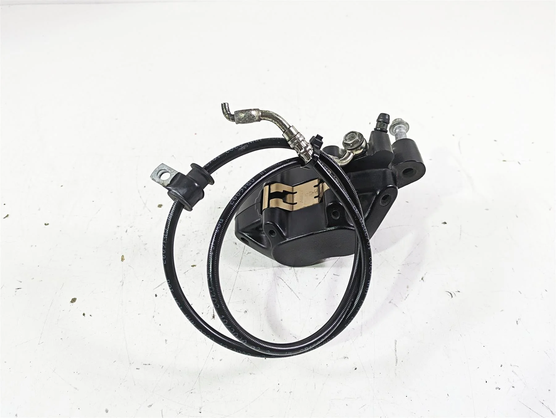 2021 Harley Softail FLSL Slim Front Brake Caliper & Line 41300095 - Image 2