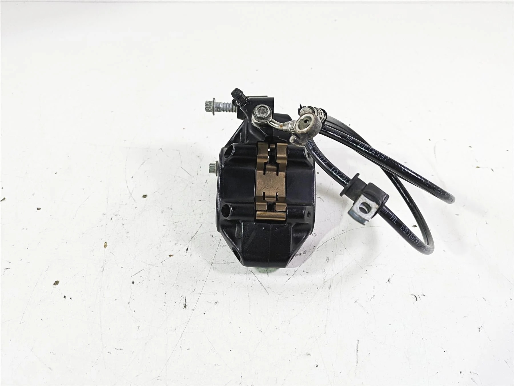2021 Harley Softail FLSL Slim Front Brake Caliper & Line 41300095 - Image 3