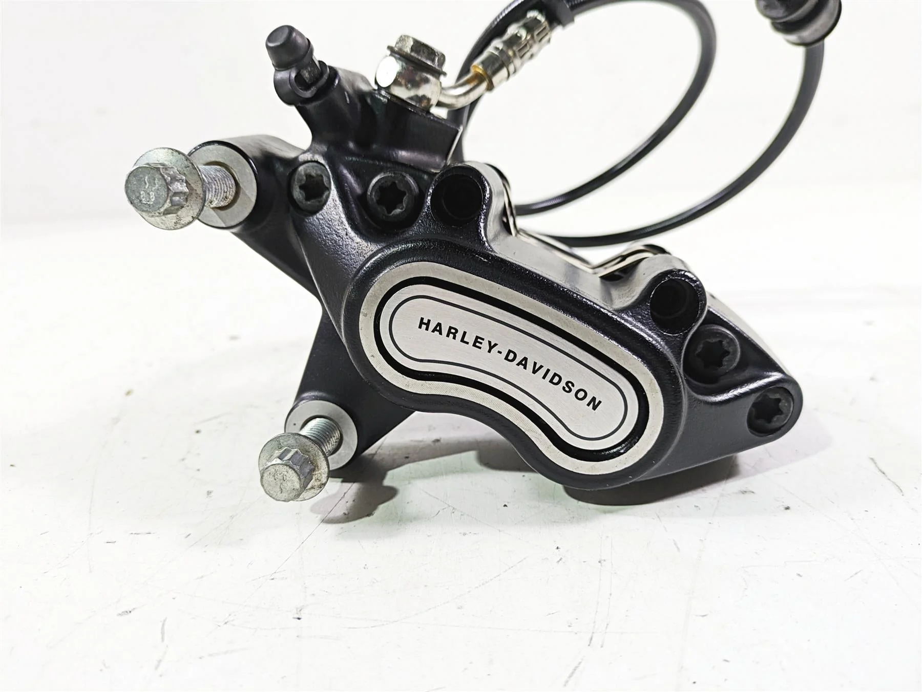 2021 Harley Softail FLSL Slim Front Brake Caliper & Line 41300095 - Image 6