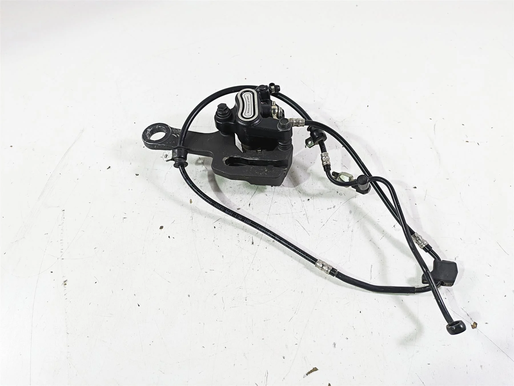 2021 Harley Softail FLSL Slim Rear Brake Caliper & Bracket 41300192 - Image 3
