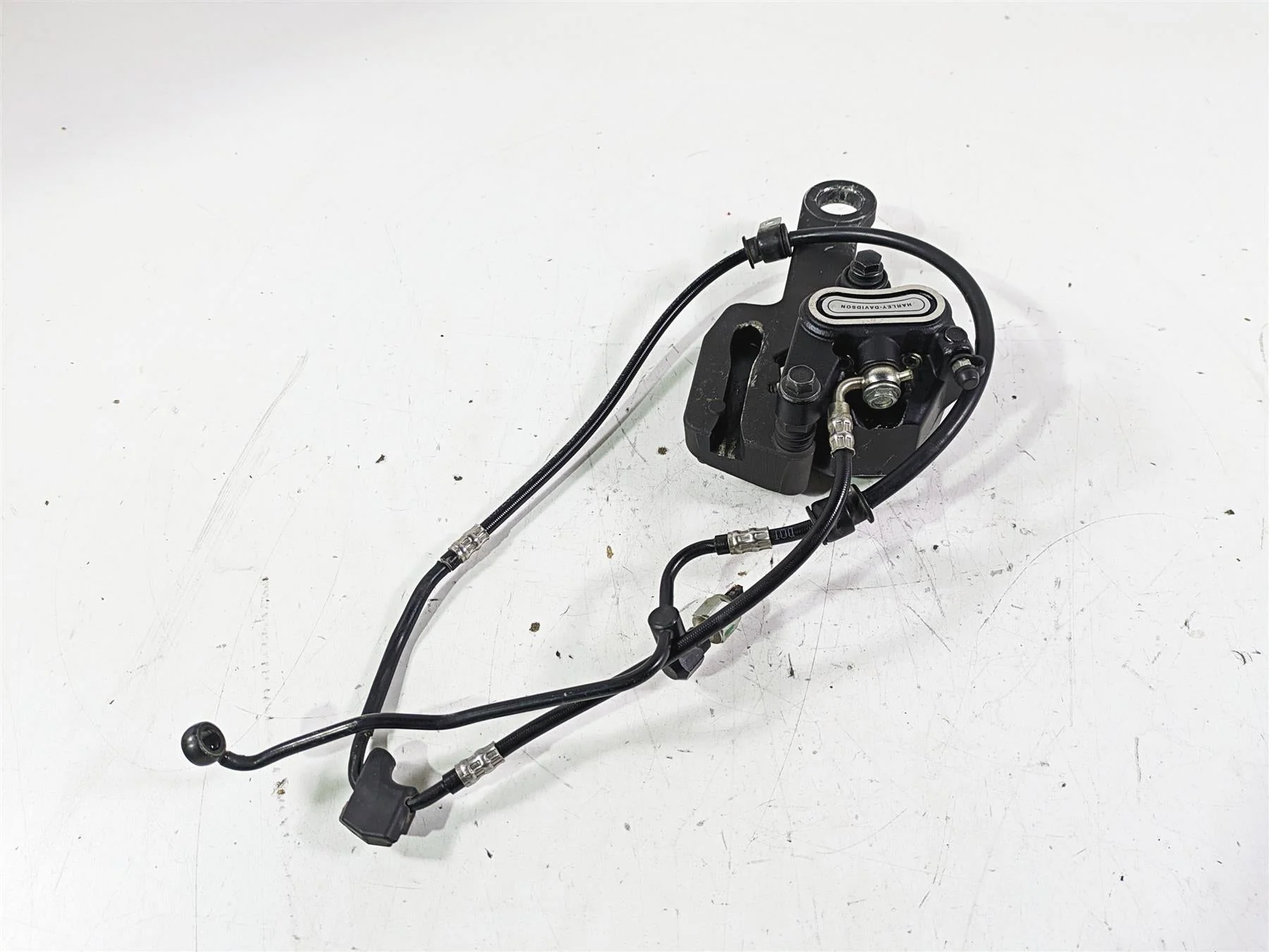 2021 Harley Softail FLSL Slim Rear Brake Caliper & Bracket 41300192 - Image 4