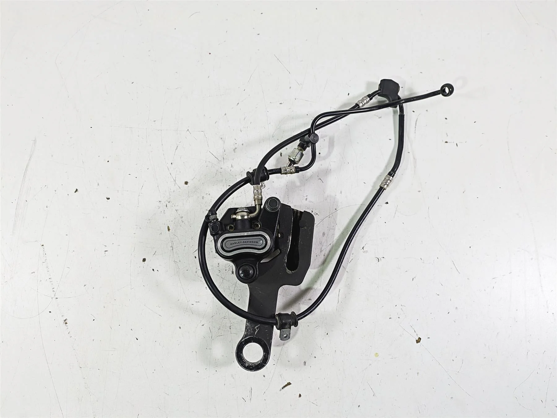 2021 Harley Softail FLSL Slim Rear Brake Caliper & Bracket 41300192 - Image 5
