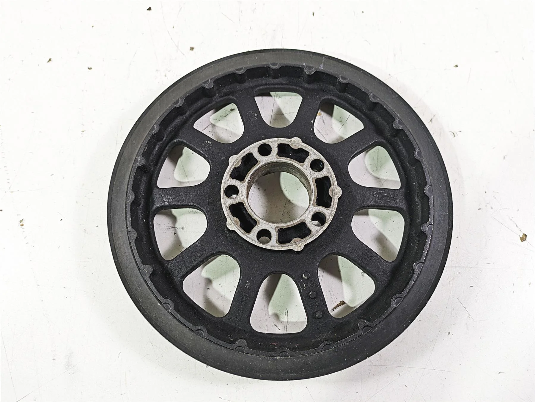 2021 Harley Softail FLSL Slim Rear Drive Belt Pulley Sprocket 66T -Read 37778-07 - Image 8