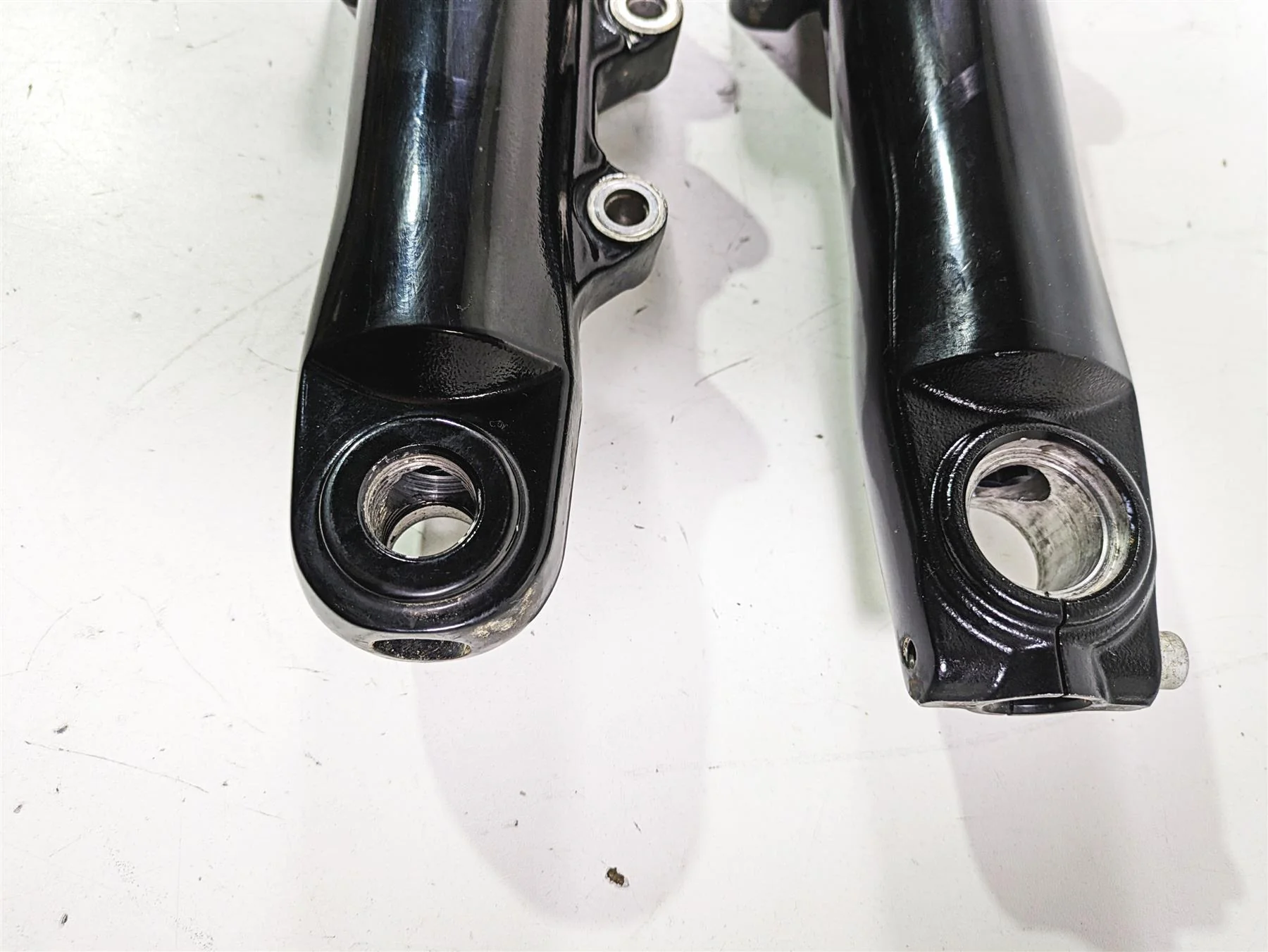 2021 Harley Softail FLSL Slim Straight Front Fork Legs 49Mm 45400190 45400189 - Image 11