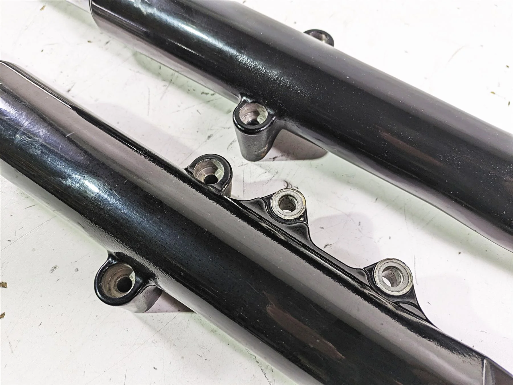 2021 Harley Softail FLSL Slim Straight Front Fork Legs 49Mm 45400190 45400189 - Image 12