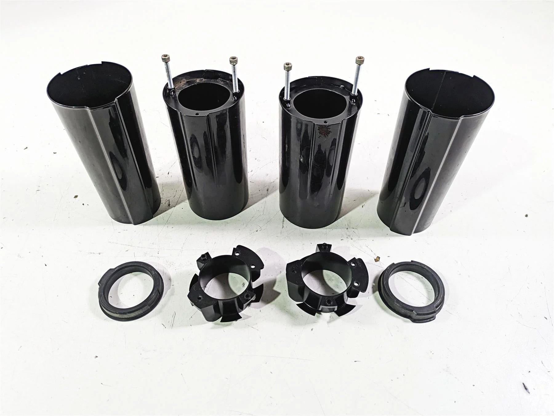 2021 Harley Softail FLSL Slim Upper Lower Front Fork Cover Set 45800129 45800130