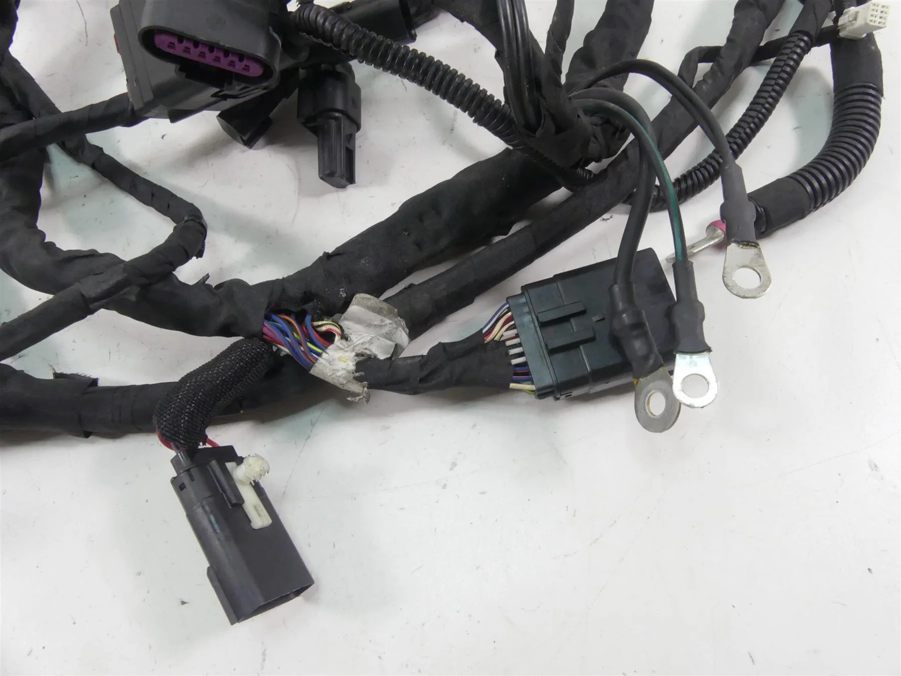 2021 Harley Softail FXBBS Street Bob Non ABS Wiring Harness -No Cuts 69202198 - Image 2