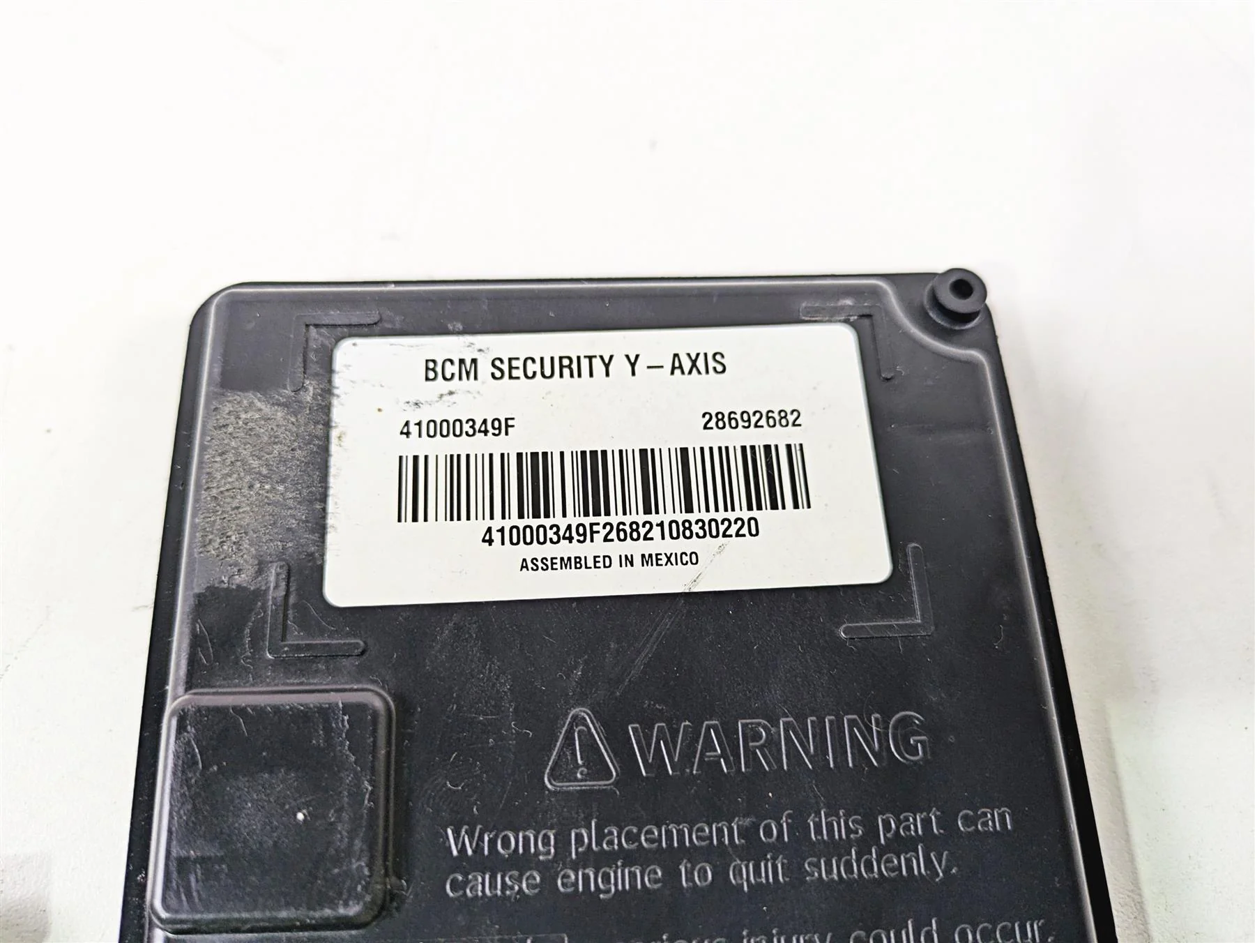 2021 Harley Softail FXST Standard Bcm Security Module Y-Axis - No Fob 41000349F - Image 5