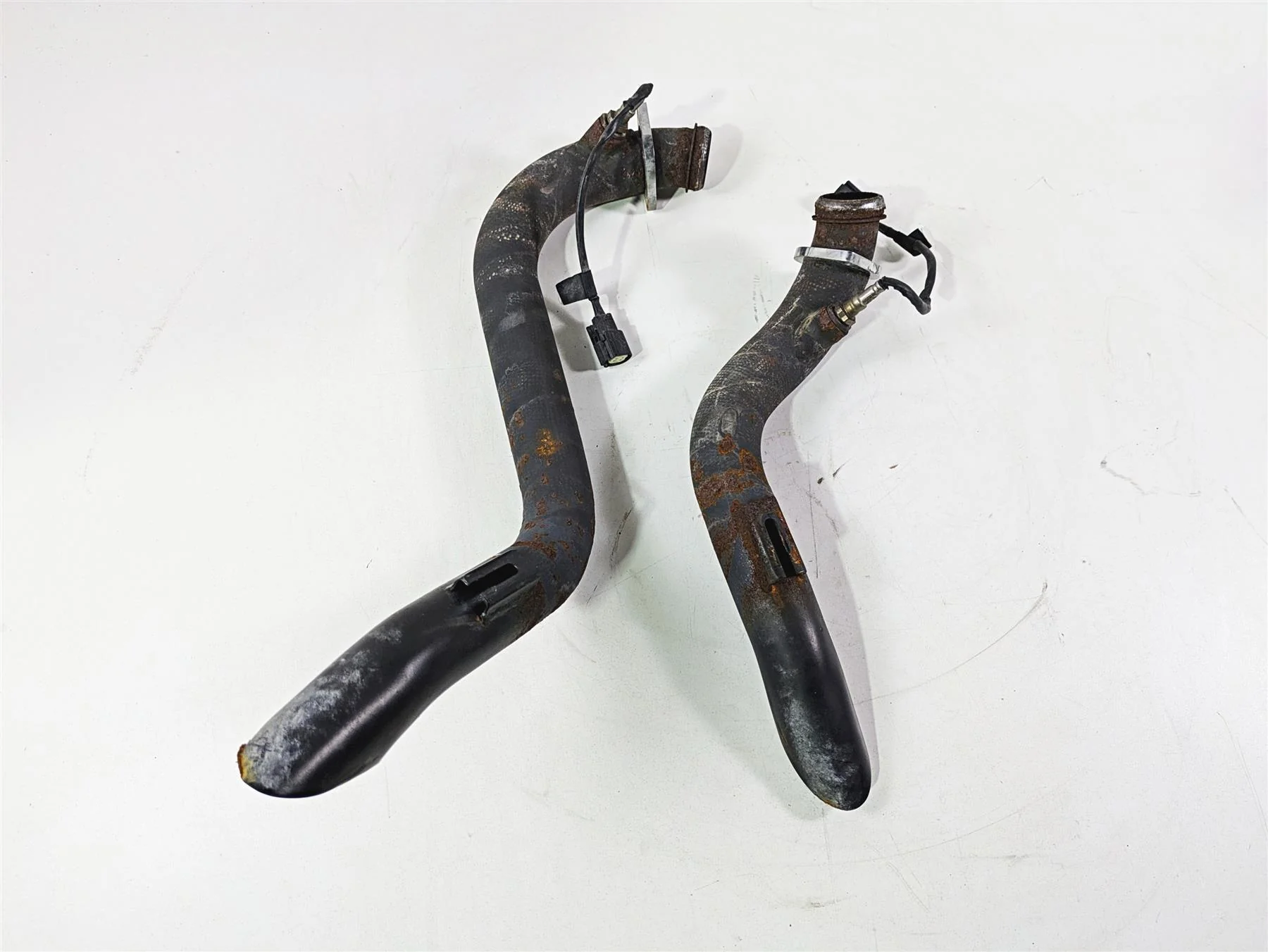 2021 Harley Softail FXST Standard Drag Pipe Exhaust System + o2 Sensors - Image 4