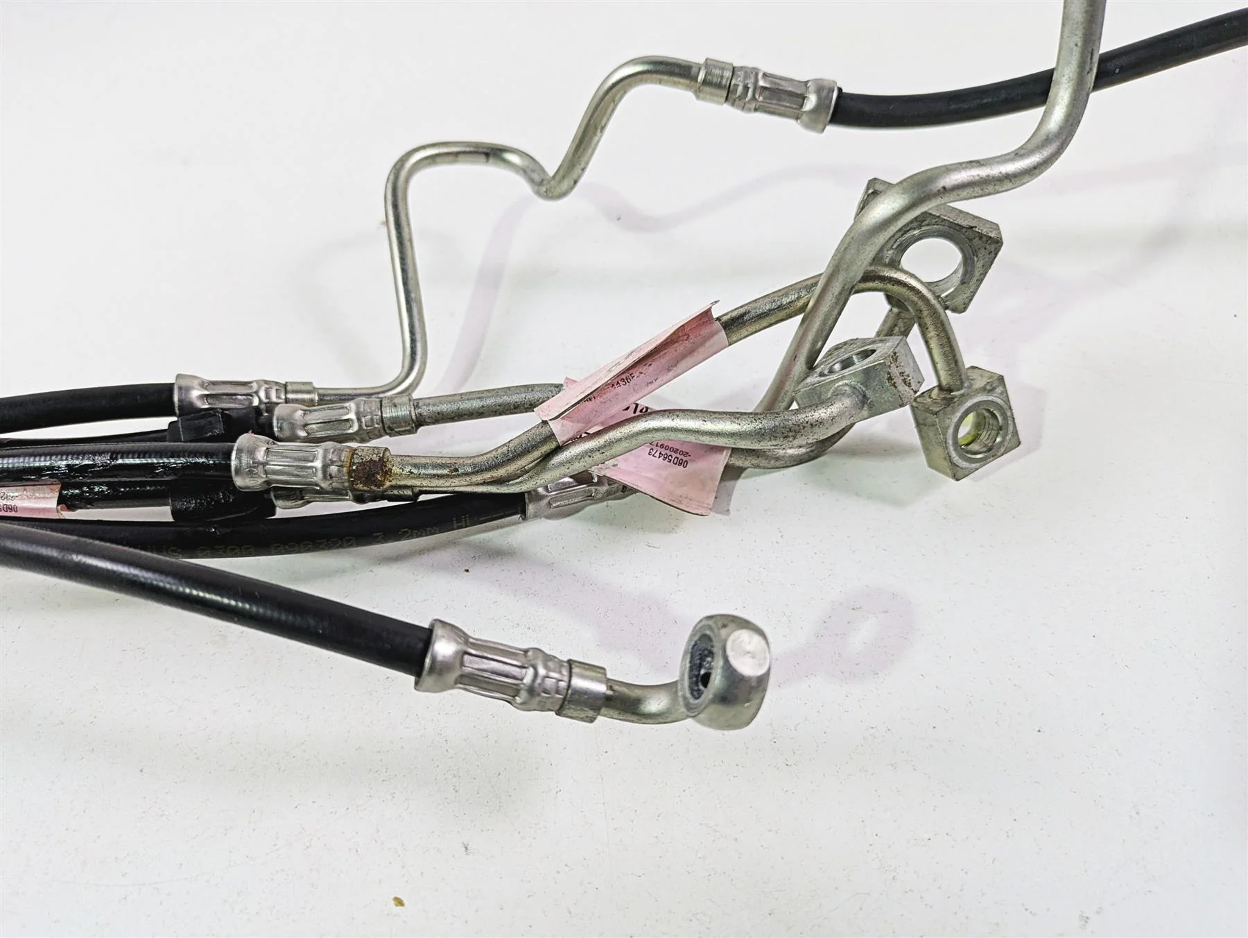 2021 Harley Touring FLTRX Road Glide Front Abs Brake Line Set 41800542 41800545 - Image 6